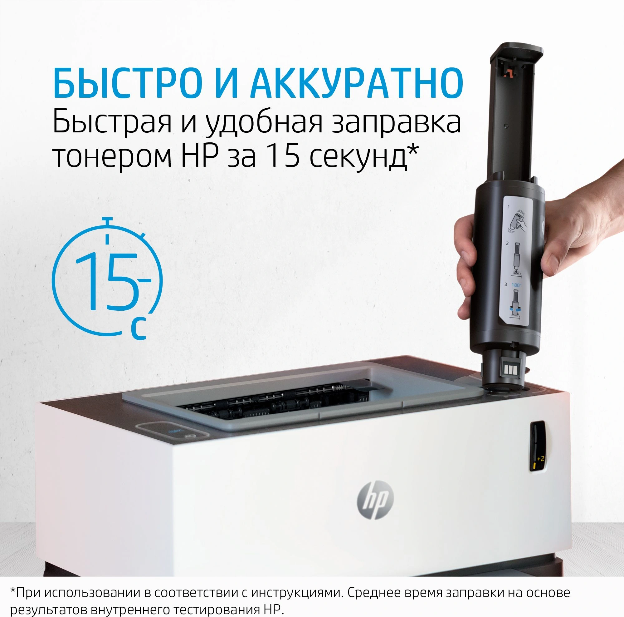 Заправочное устройство HP 103 W1103AD черный (5000стр.) x2упак. для HP Neverstop Laser 1000a/1000w/1200a/1200w — миниатюра 3