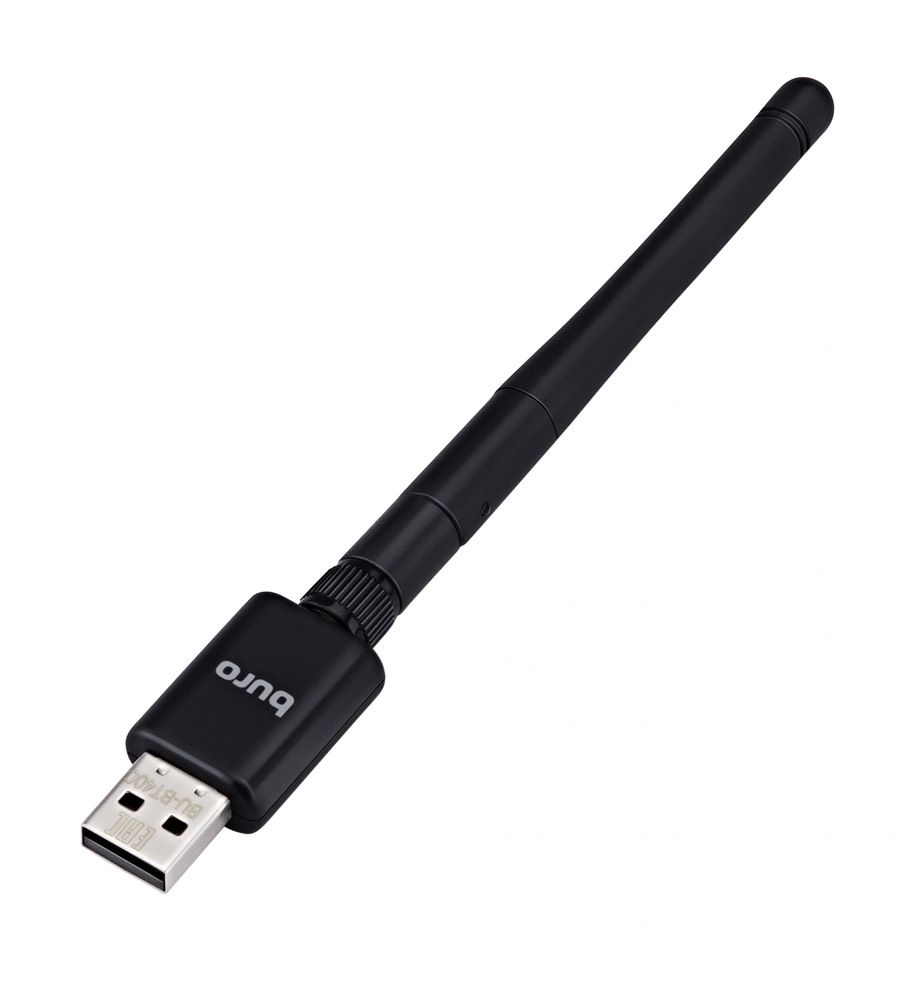 Адаптер USB Buro BU-BT40C BT4.0+EDR class 1 100м черный