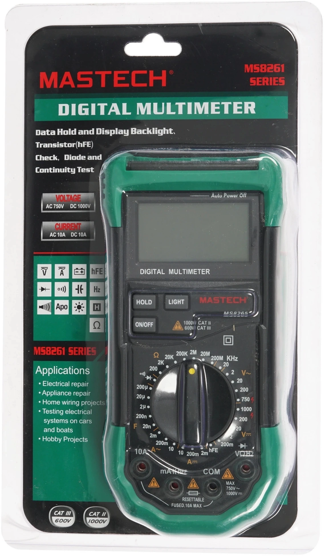 Мультиметр Mastech MS8265 (13-2060) — миниатюра 3
