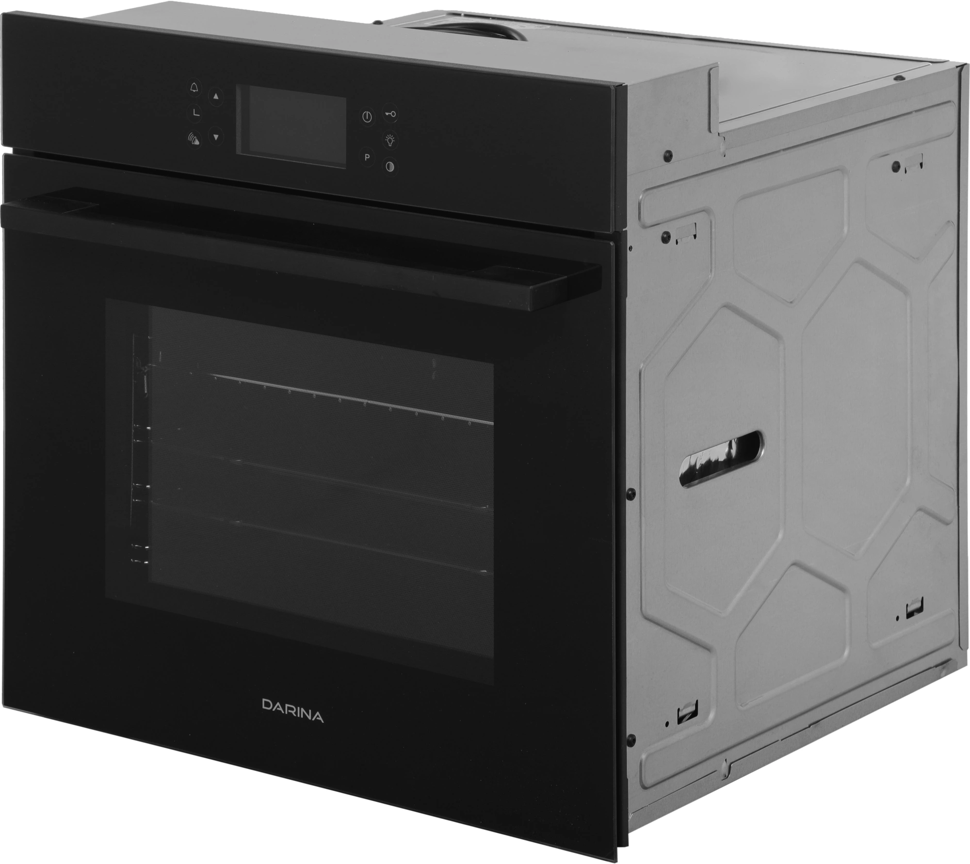 Духовой шкаф Электрический Darina 2V BDE 112 710 BB черный/стекло черное — миниатюра 5