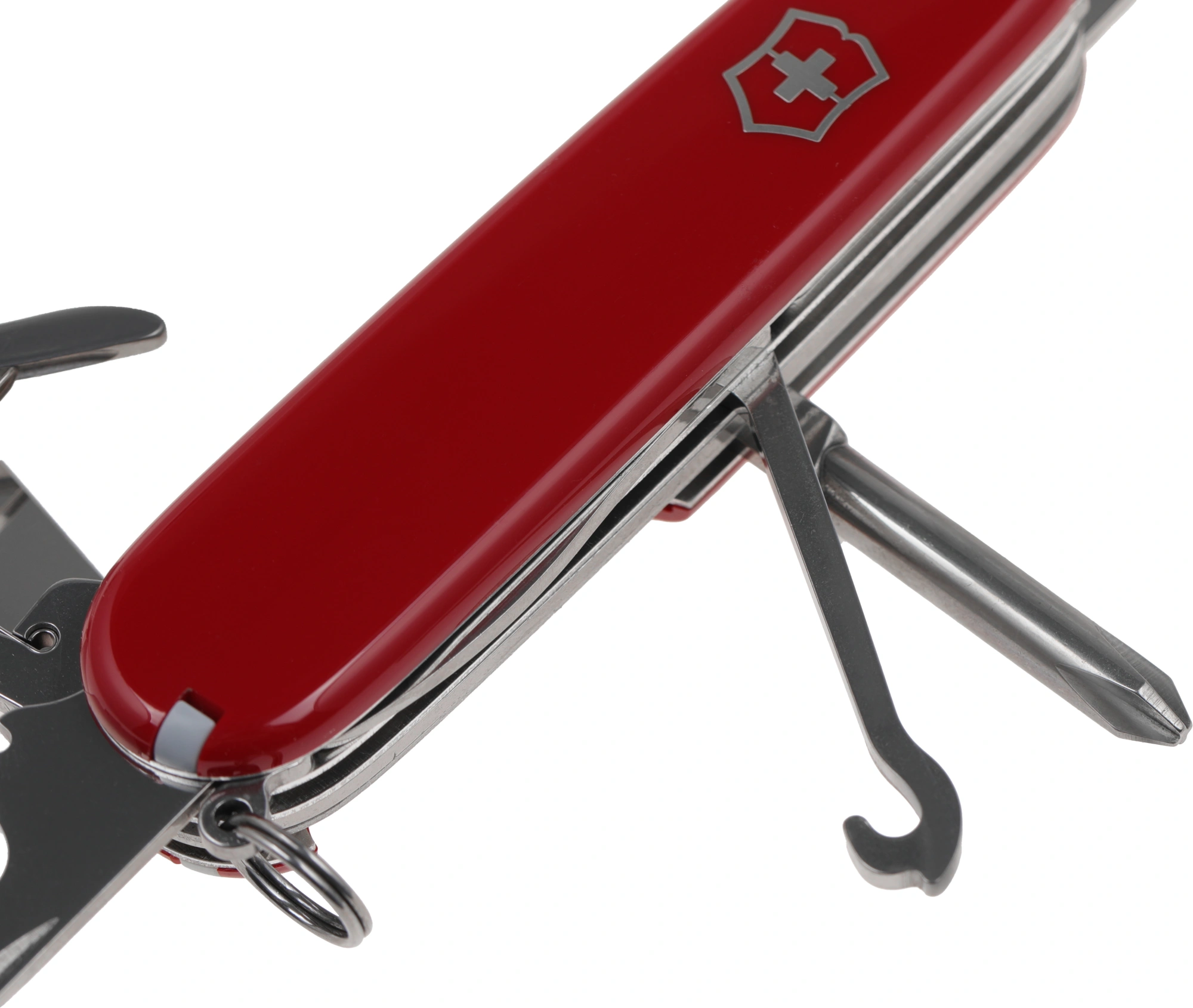 Нож перочинный Victorinox Fieldmaster (1.4713) 91мм 15функц. красный карт.коробка — миниатюра 10