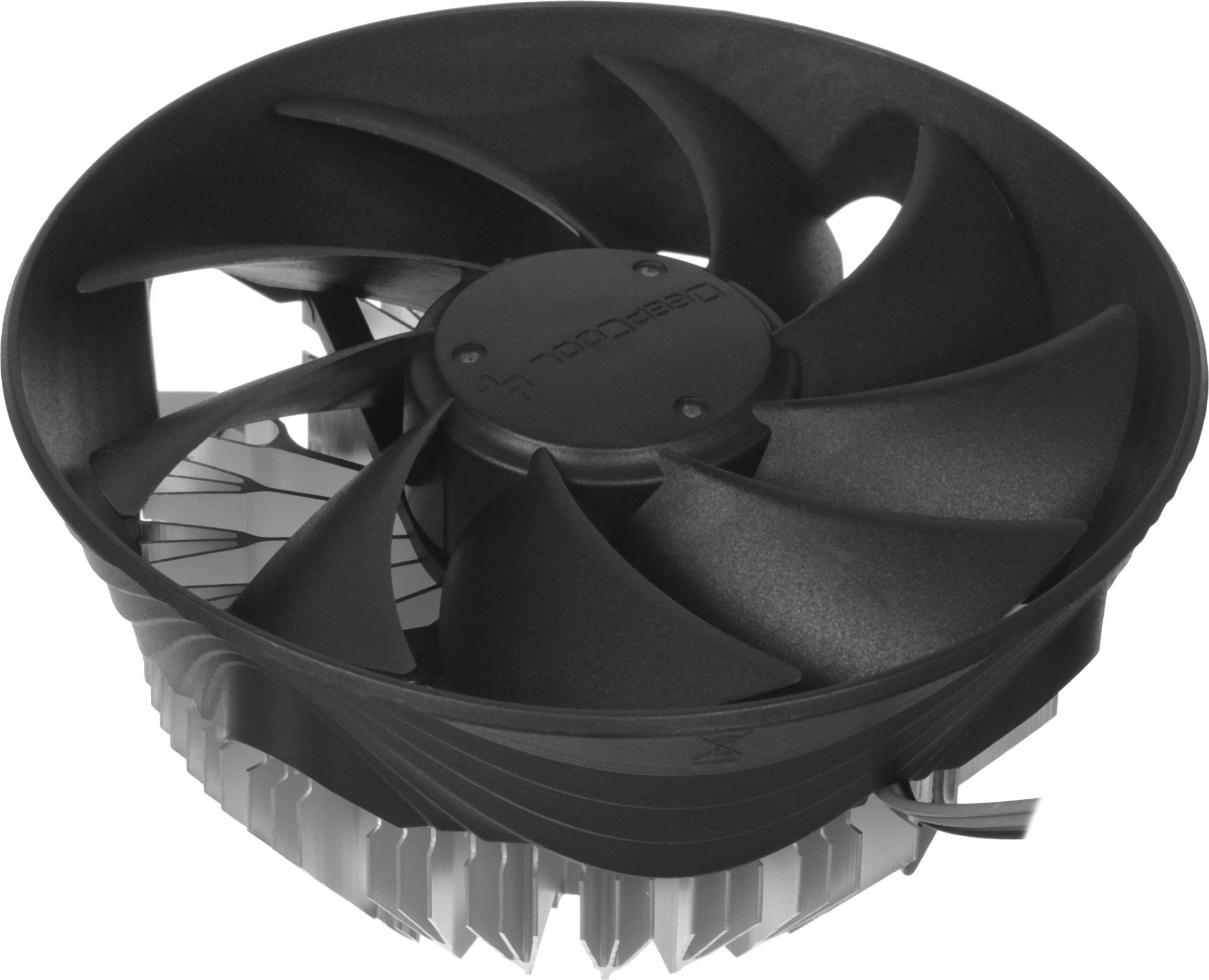 Устройство охлаждения(кулер) Deepcool Gamma Hunter Soc-AM5/AM4/1151/1200 черный 3-pin 21dB Al 95W 252gr Ret (DP-MCAL-HT) — миниатюра 5