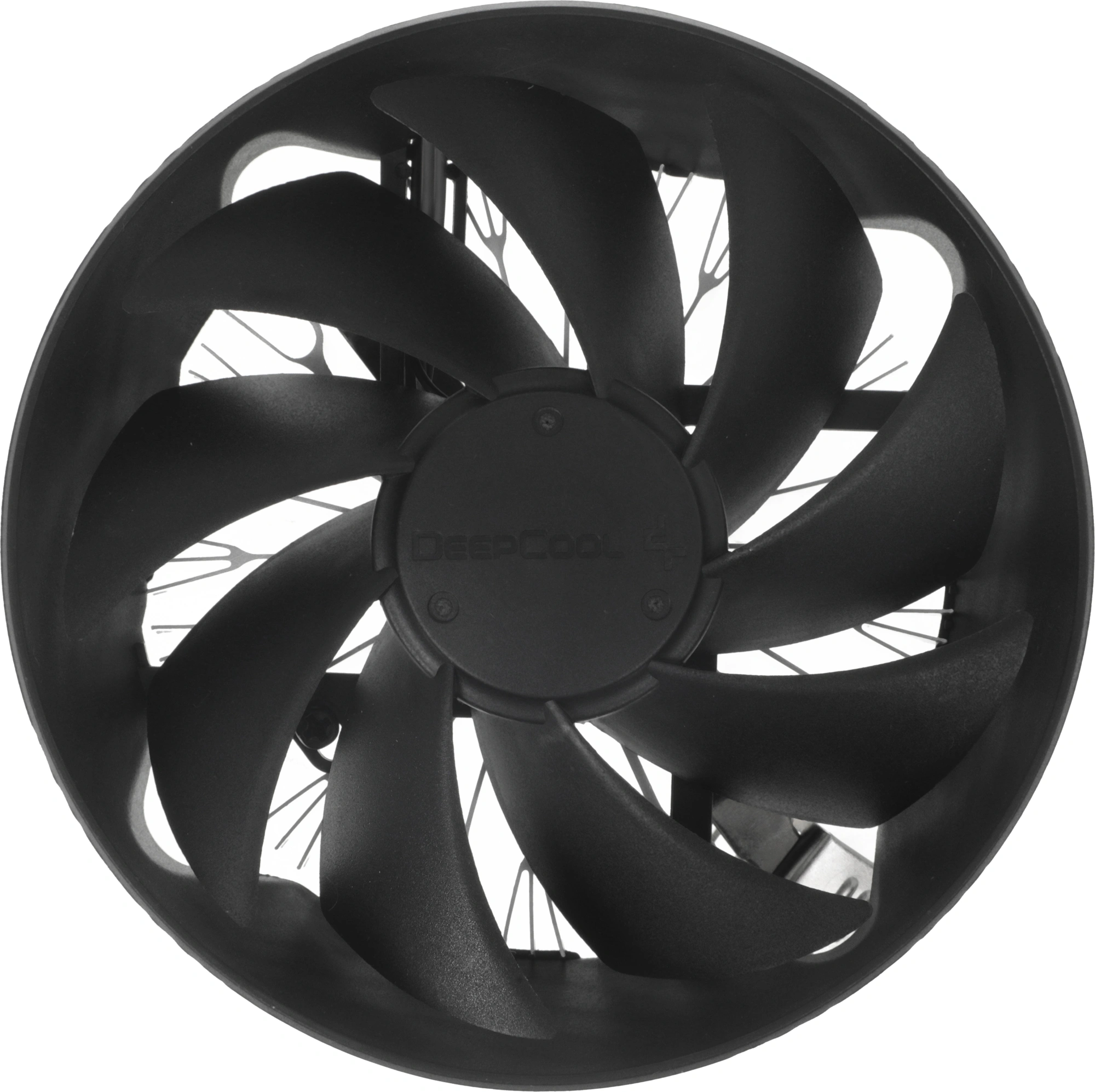 Устройство охлаждения(кулер) Deepcool Gamma Hunter Soc-AM5/AM4/1151/1200 черный 3-pin 21dB Al 95W 252gr Ret (DP-MCAL-HT) — миниатюра 9