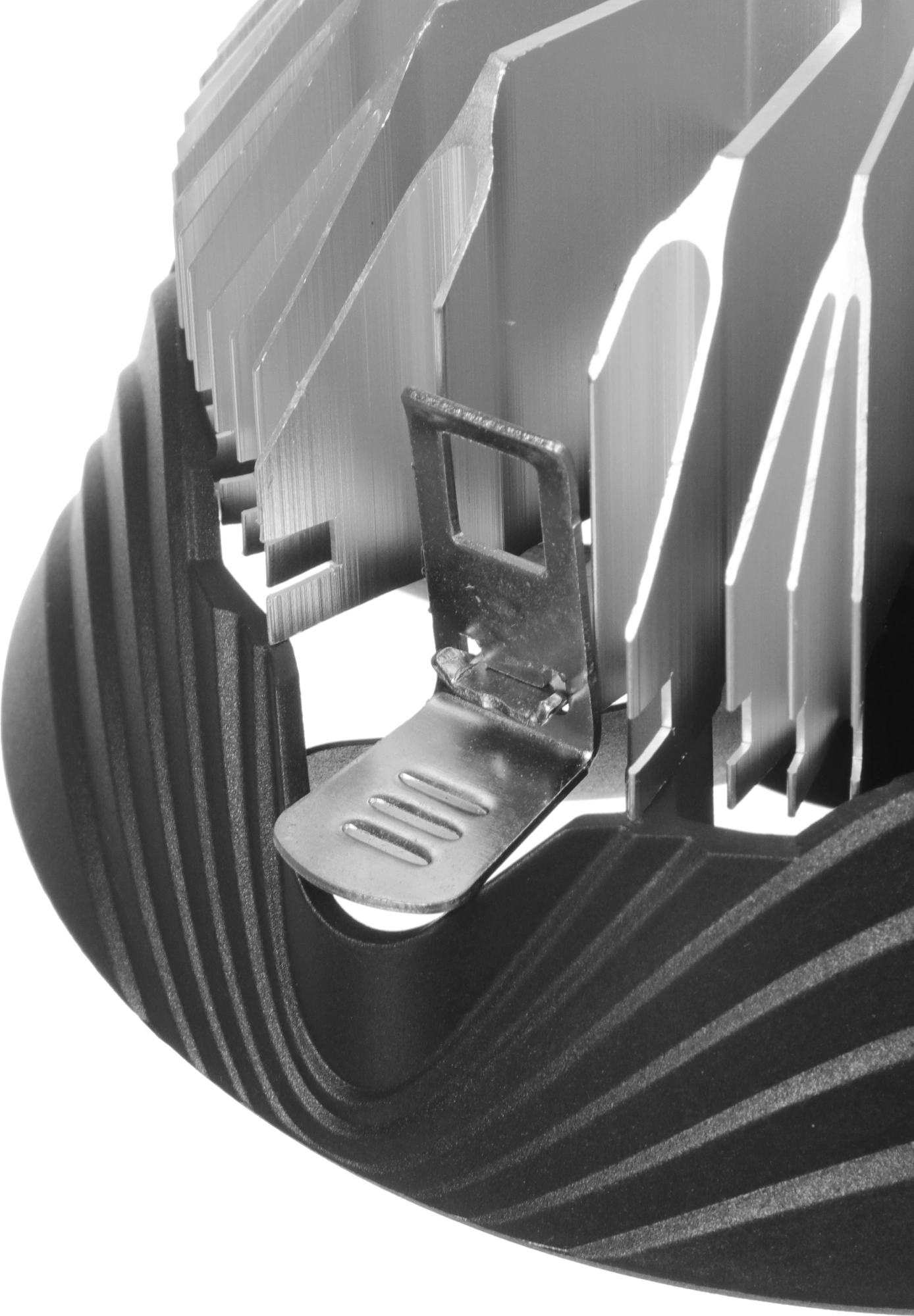 Устройство охлаждения(кулер) Deepcool Gamma Hunter Soc-AM5/AM4/1151/1200 черный 3-pin 21dB Al 95W 252gr Ret (DP-MCAL-HT) — миниатюра 8