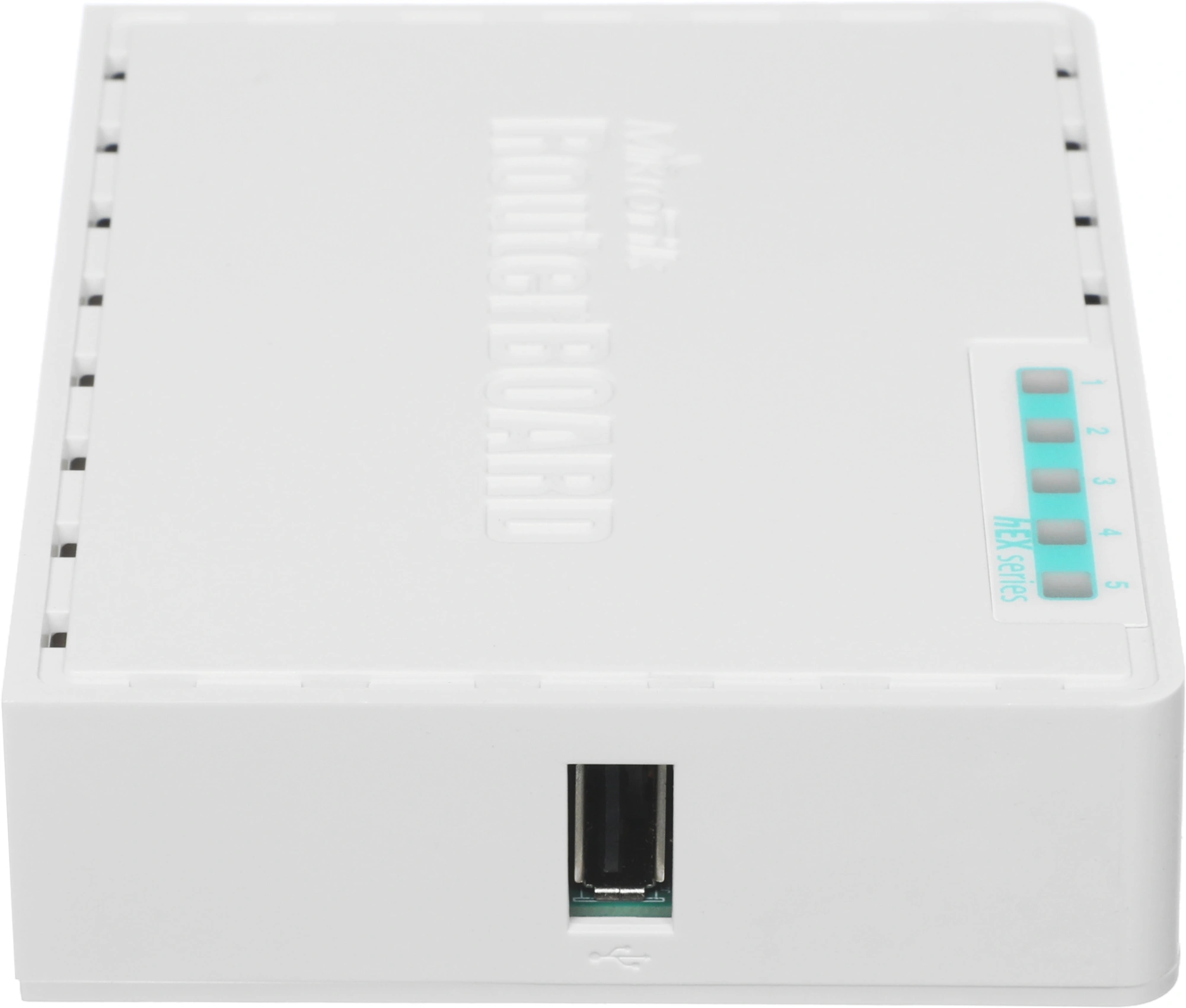 Роутер MikroTik hEX PoE lite (RB750UPR2) 10/100BASE-TX белый — миниатюра 5