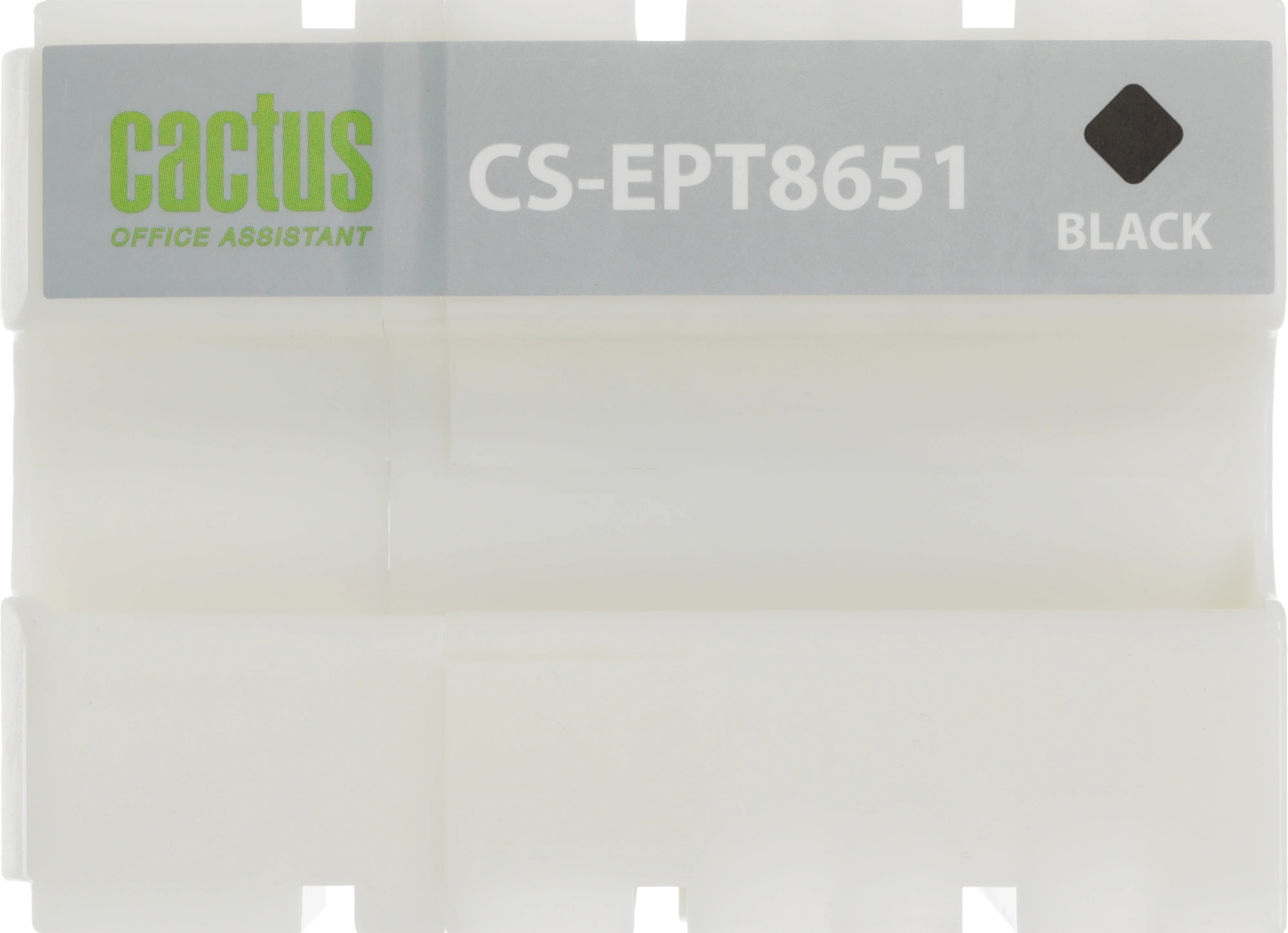 Картридж струйный Cactus CS-EPT8651 T8651 черный пигментный (8000стр.) для Epson WF5190/5690 с чипом — миниатюра 8