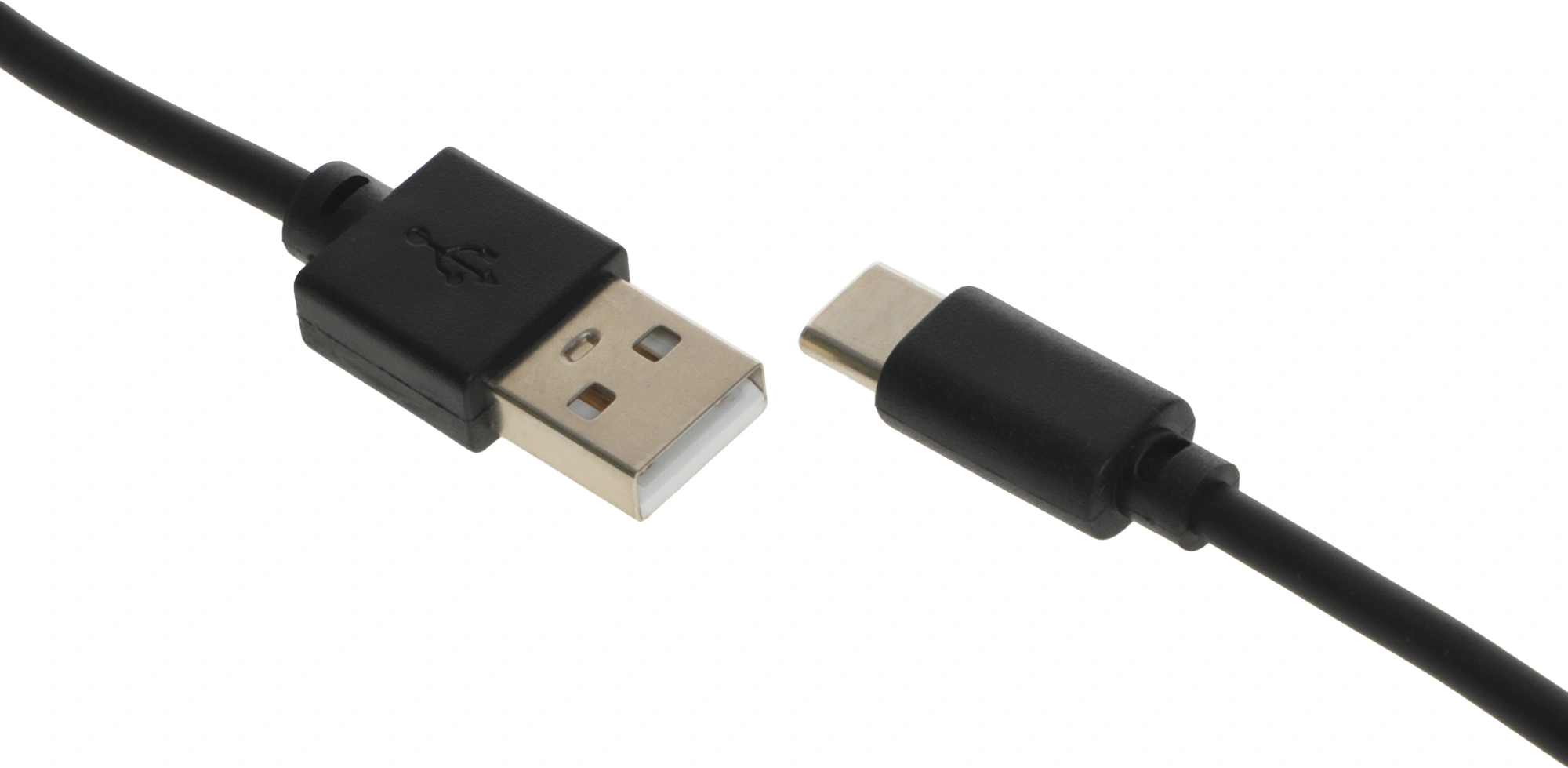 Кабель USB (m)-USB Type-C (m) 1.8м черный — миниатюра 3
