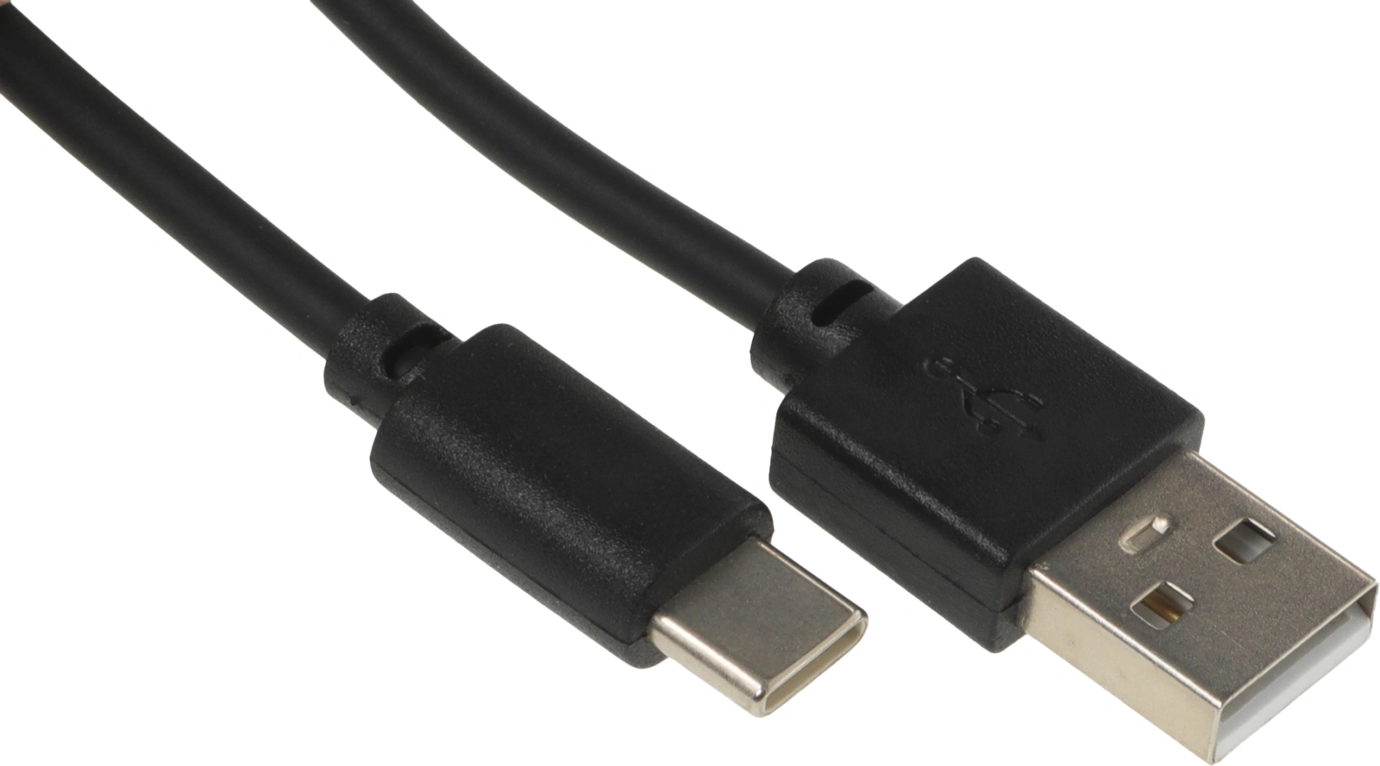 Кабель USB (m)-USB Type-C (m) 1.8м черный — миниатюра 4