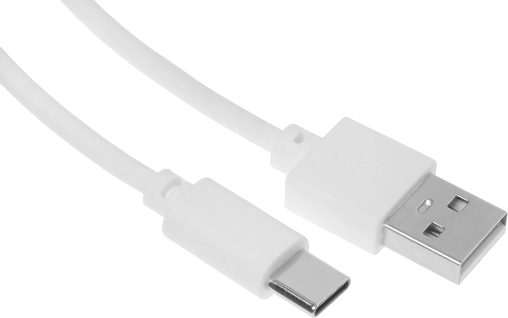 Кабель USB (m)-USB Type-C (m) 1.8м белый — миниатюра 4