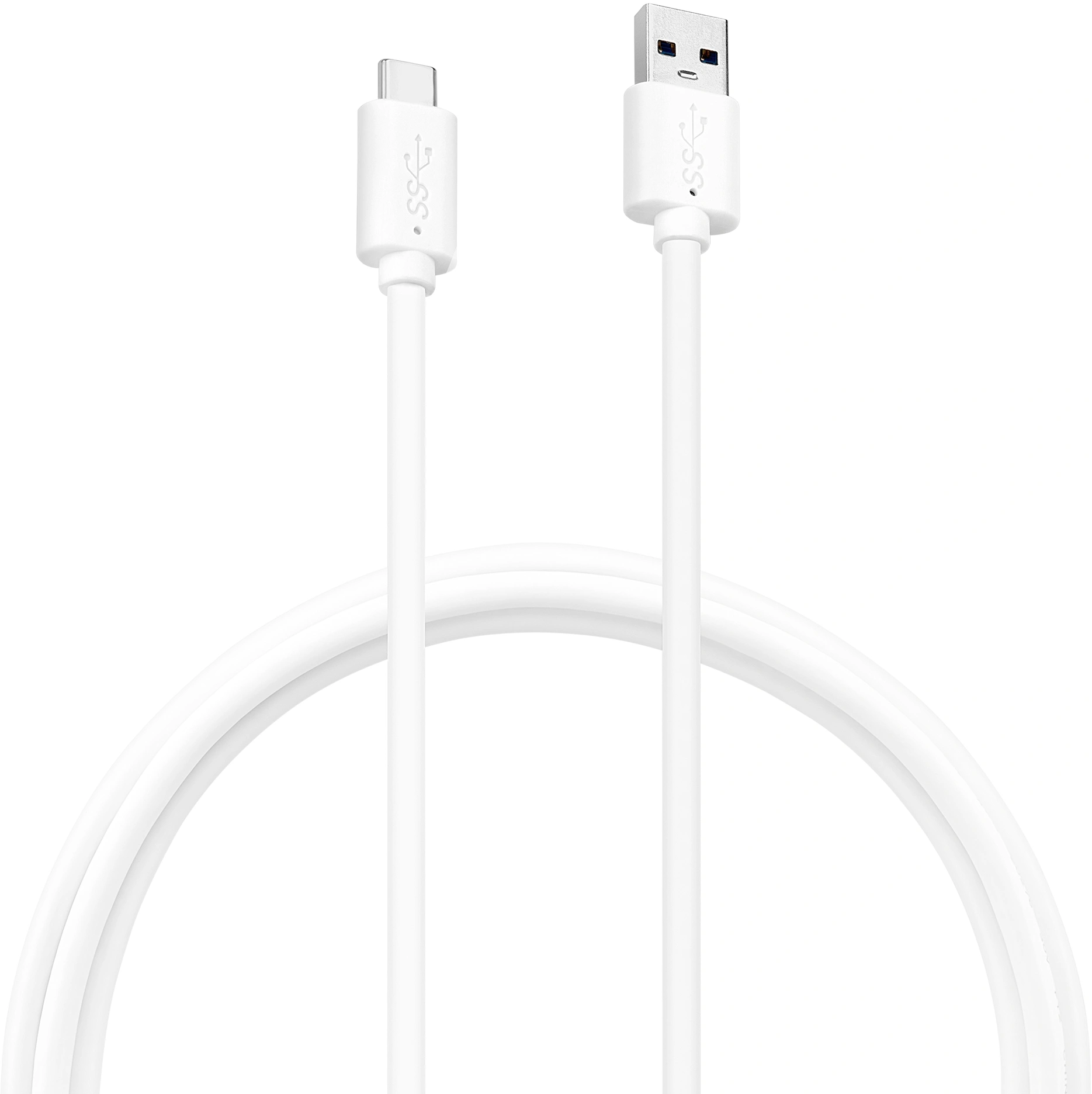 Кабель Buro BHP USB-TPC-1.8W USB (m)-USB Type-C (m) 1.8м белый — фото 1