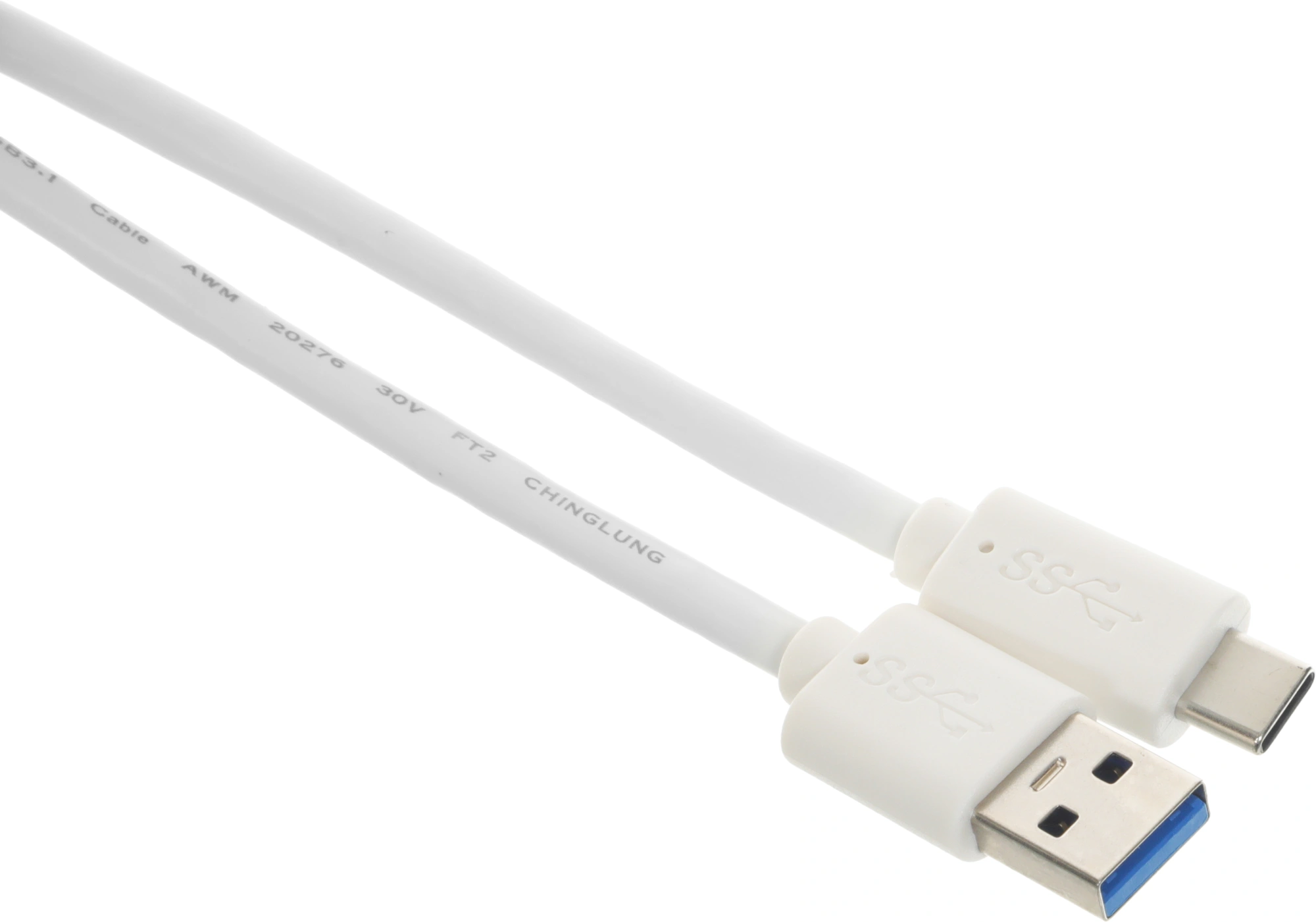 Кабель Buro BHP USB-TPC-3W USB (m)-USB Type-C (m) 3м белый — фото 1