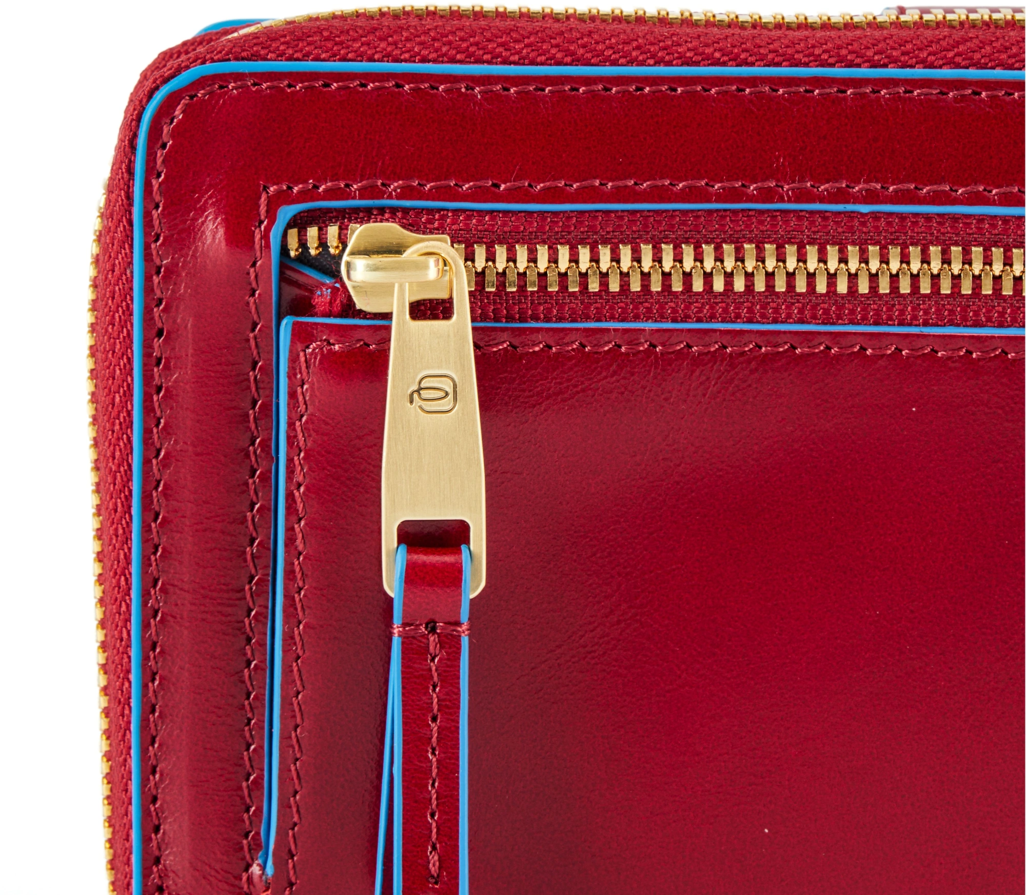 Кошелек женский Piquadro Blue Square PD1354B2R/R красный натур.кожа — миниатюра 8