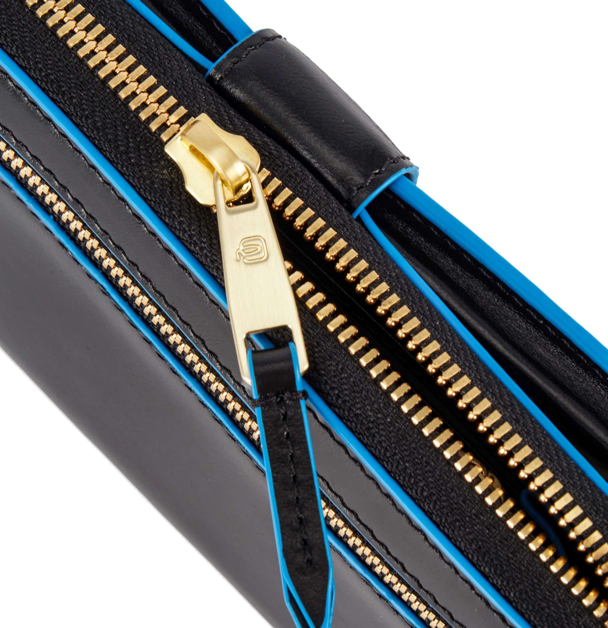 Кошелек женский Piquadro Blue Square PD1354B2R/N черный натур.кожа — миниатюра 7
