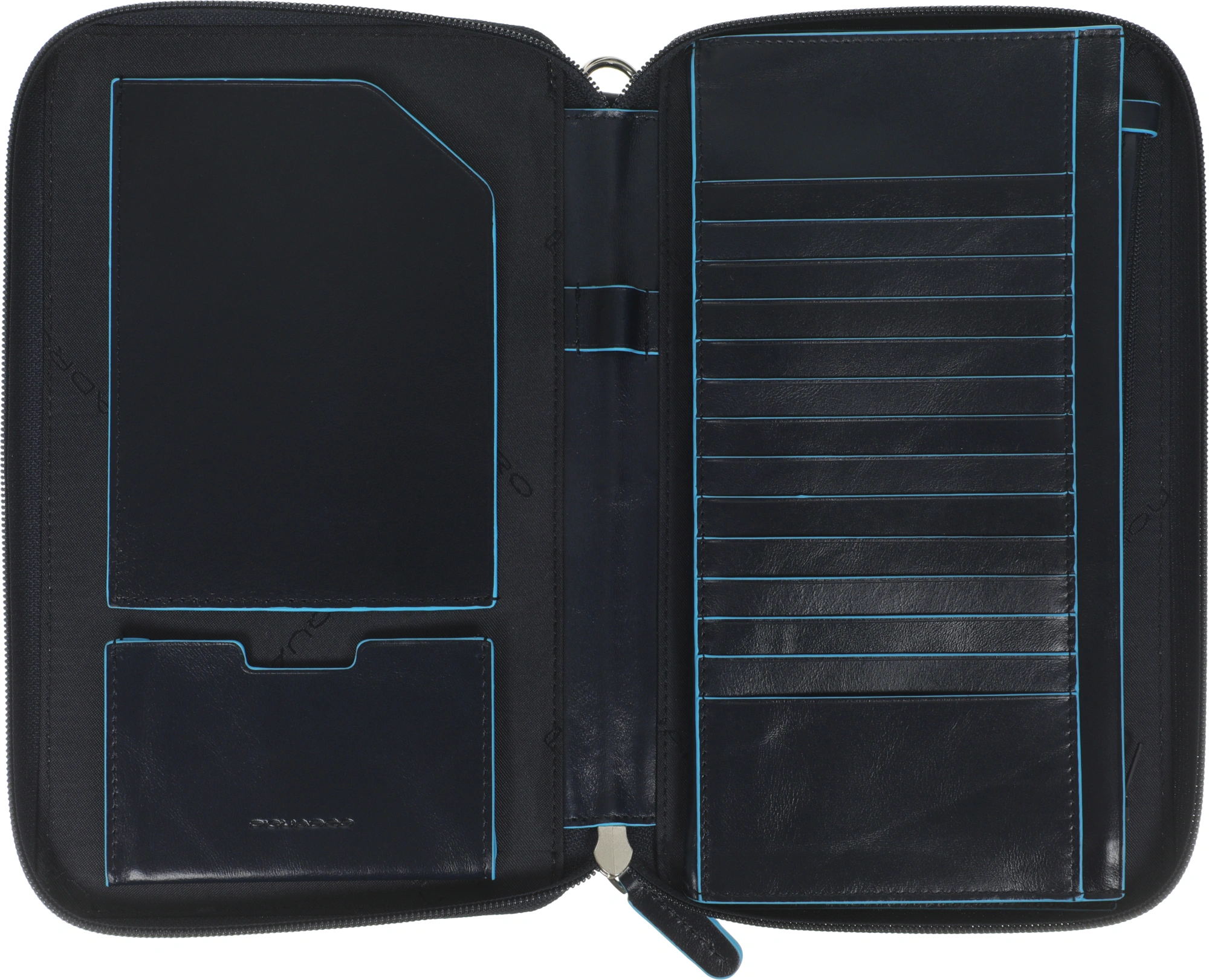 Мультипортмоне Piquadro Blue Square PP3246B2/BLU2 синий натур.кожа — миниатюра 4
