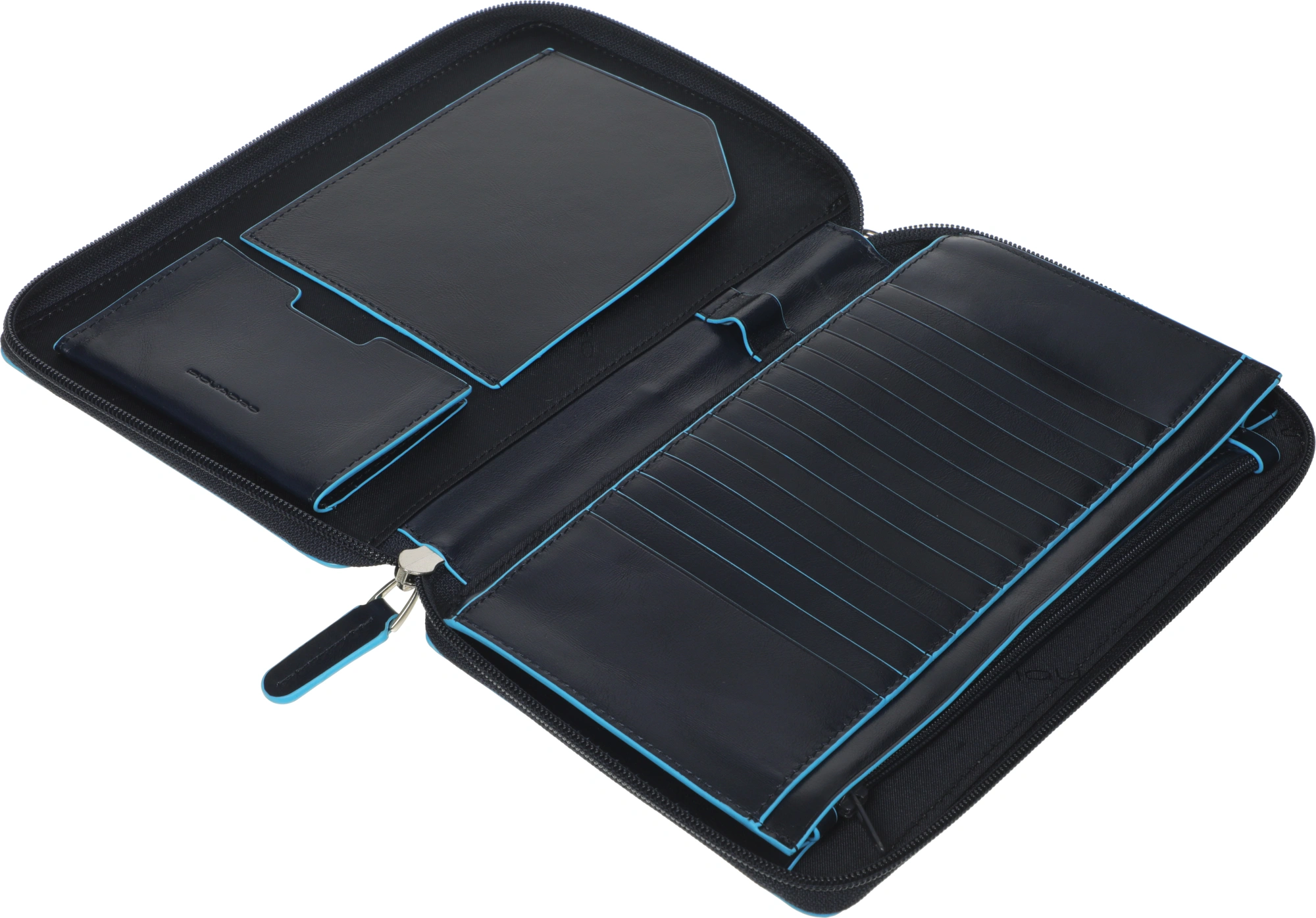 Мультипортмоне Piquadro Blue Square PP3246B2/BLU2 синий натур.кожа — миниатюра 5