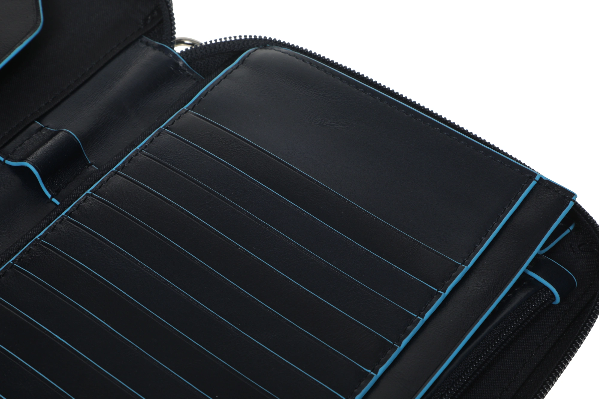 Мультипортмоне Piquadro Blue Square PP3246B2/BLU2 синий натур.кожа — миниатюра 7