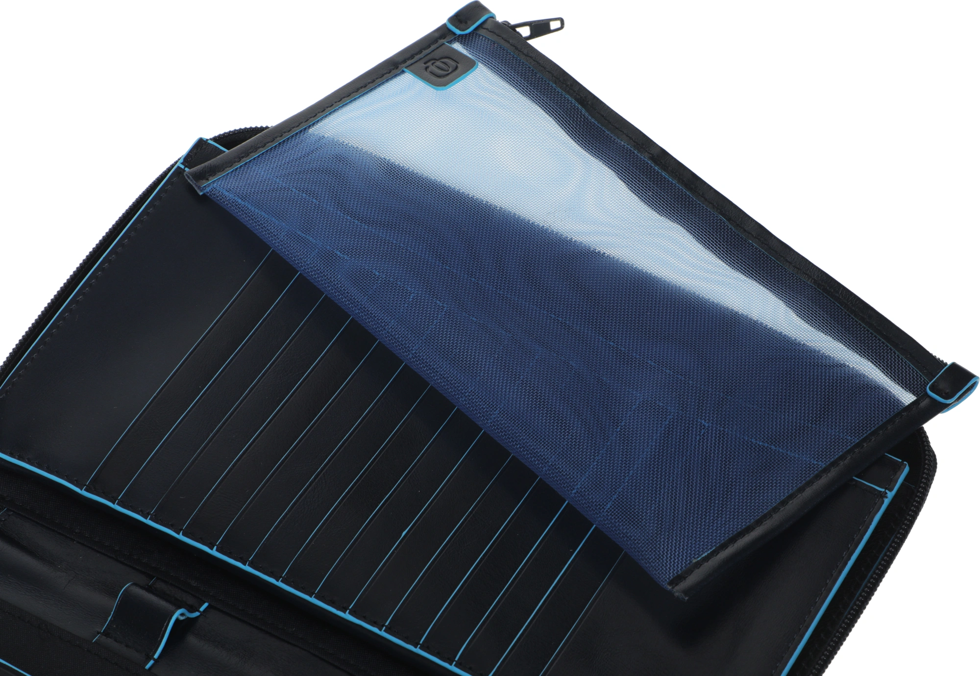 Мультипортмоне Piquadro Blue Square PP3246B2/BLU2 синий натур.кожа — миниатюра 8