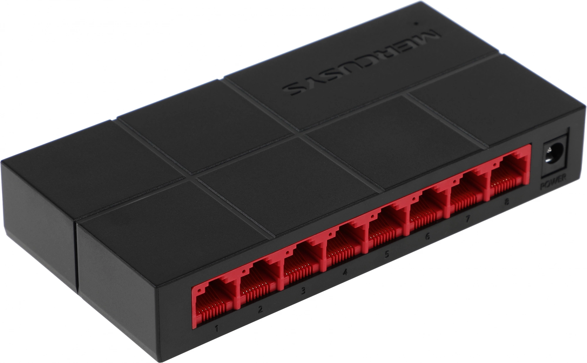 Коммутатор Mercusys MS108G (L2) 8x1Гбит/с неуправляемый — миниатюра 2