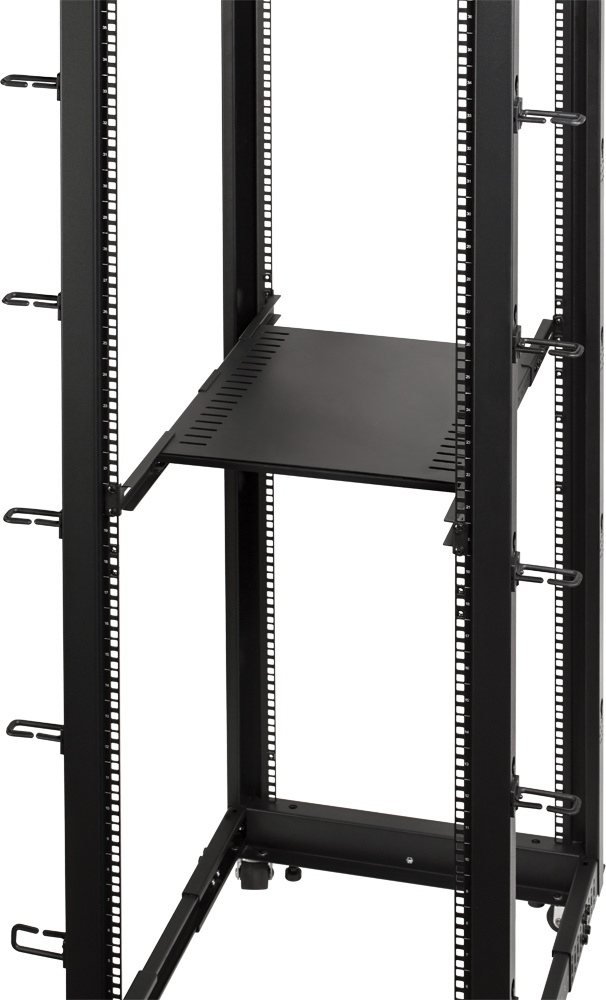 Стойка двухрамная Lanmaster TWT-RACK2-48U-ADJ 48U 600ммX1020мм серый — миниатюра 5