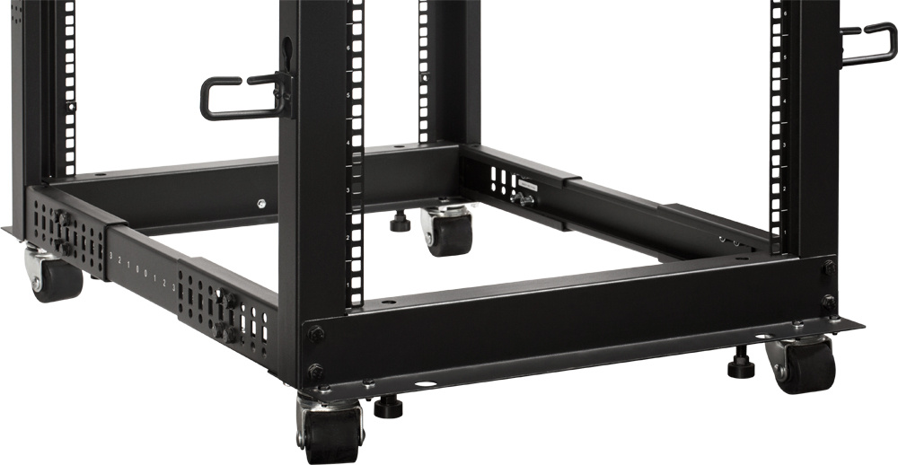 Стойка двухрамная Lanmaster TWT-RACK2-48U-ADJ 48U 600ммX1020мм серый — миниатюра 6