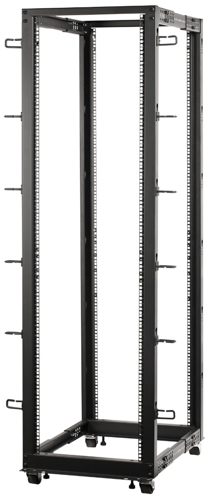 Полка выдвижная Lanmaster TWT-RACK2-S4-ADJ/45 1U нагр.:45кг. 19" черный — миниатюра 6