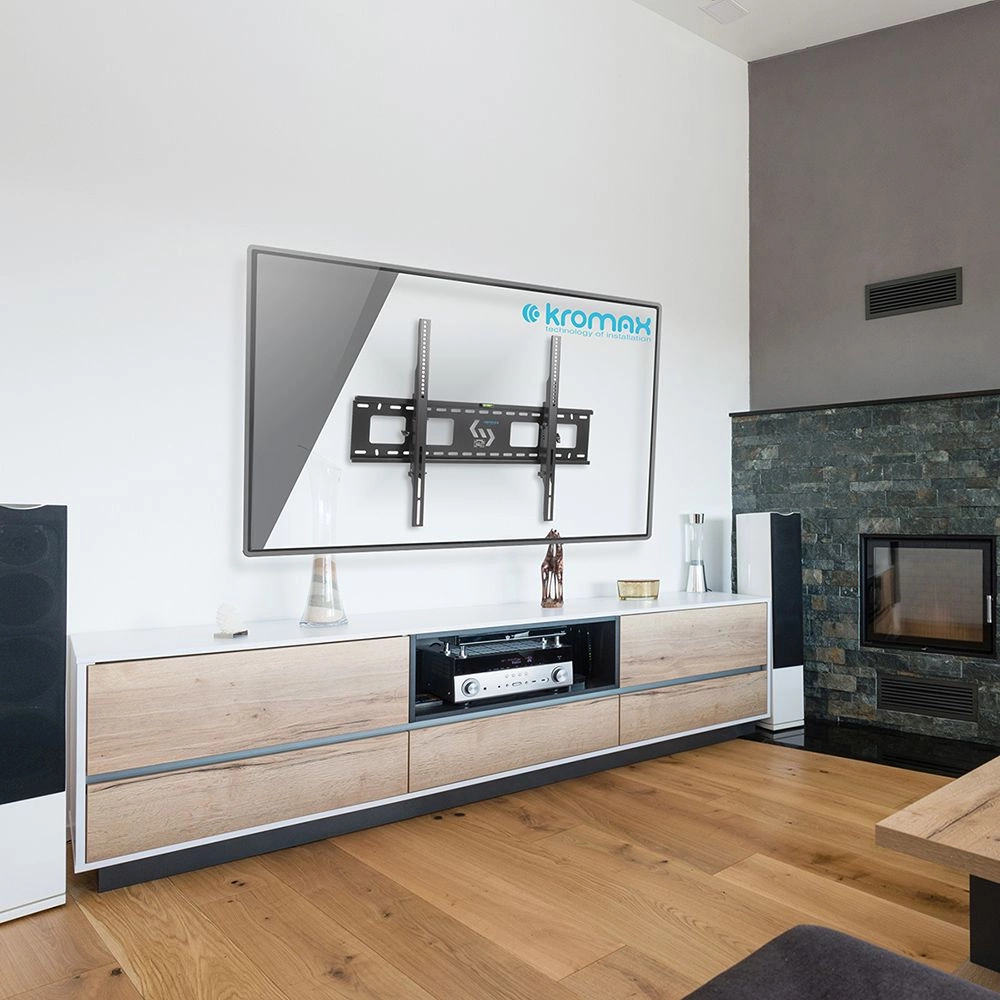 Кронштейн для телевизора Kromax STAR-2 черный 32"-90" макс.81кг настенный наклон — миниатюра 5