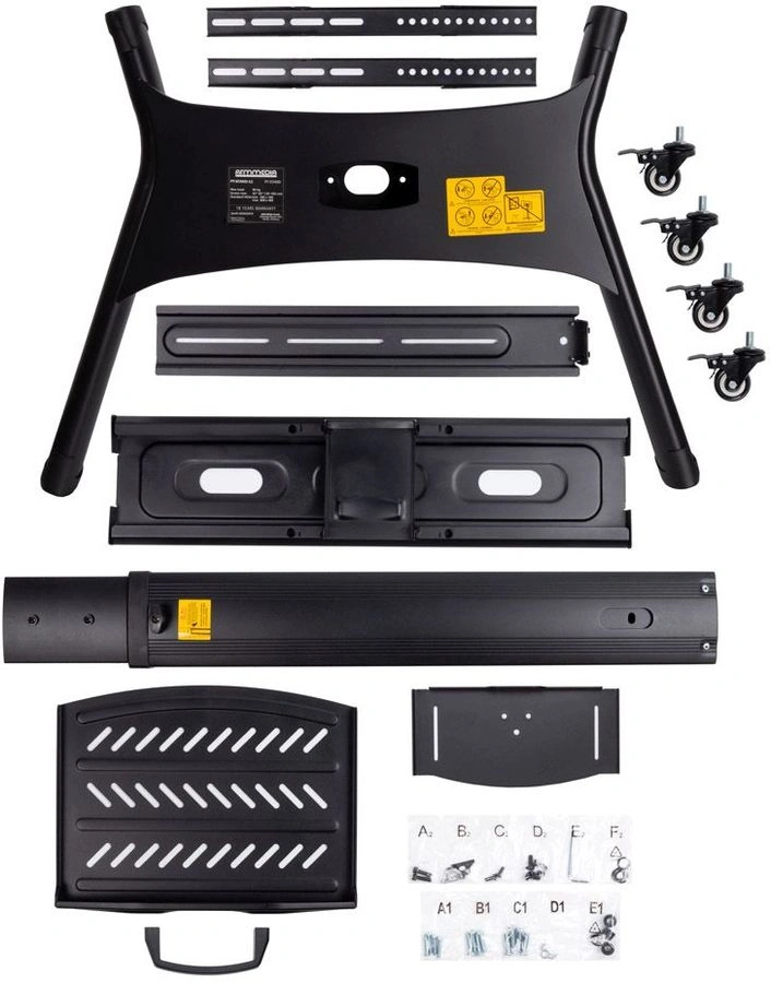 Подставка для телевизора Arm Media PT-STAND-11 черный 32"-65" макс.40кг напольный фиксированный — миниатюра 2