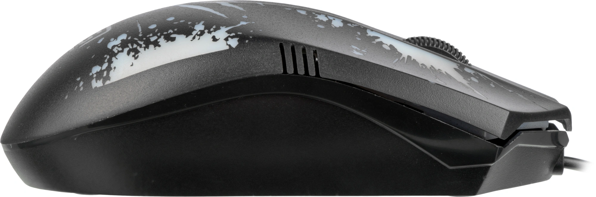 Мышь Оклик 399M STIGMA черный оптическая 1200dpi USB для ноутбука 3but (1175321) — миниатюра 5