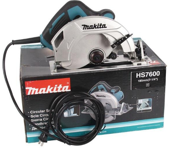 Циркулярная пила (дисковая) Makita HS7600 1200Вт (ручная) D диска.:185мм — миниатюра 4