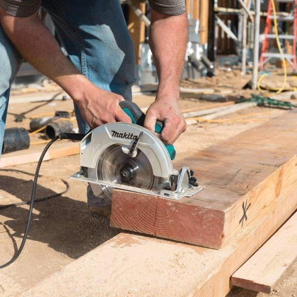 Циркулярная пила (дисковая) Makita HS7600 1200Вт (ручная) D диска.:185мм — миниатюра 2