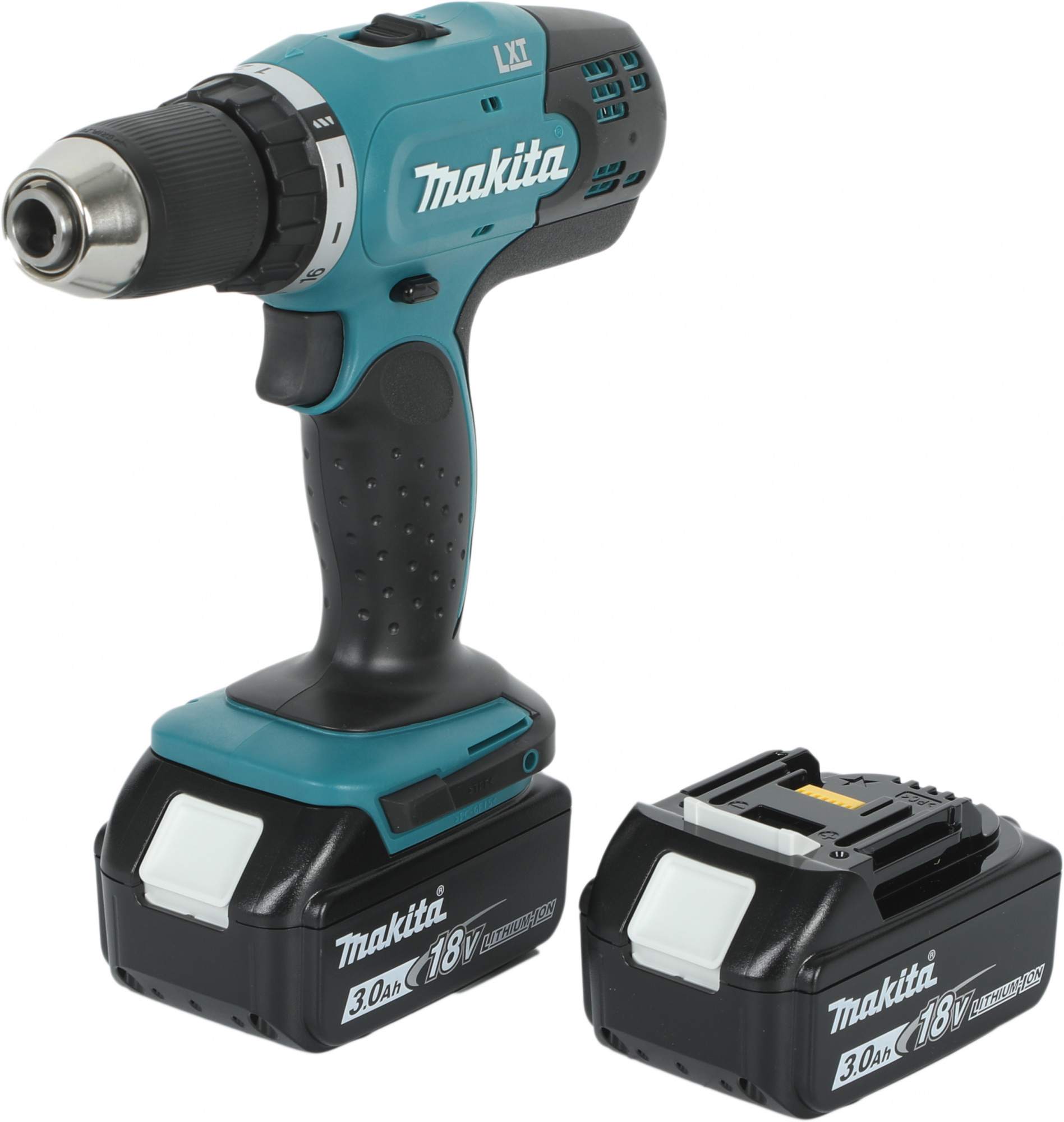 Дрель-шуруповерт Makita DDF453RFE аккум. патрон:быстрозажимной (кейс в комплекте) — миниатюра 5