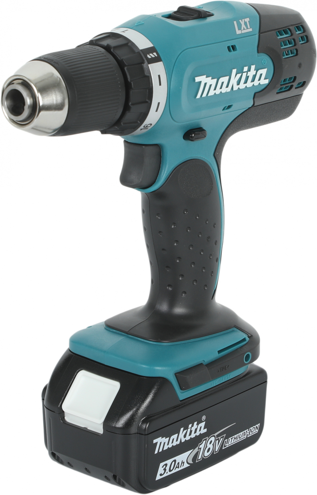 Дрель-шуруповерт Makita DDF453RFE аккум. патрон:быстрозажимной (кейс в комплекте) — миниатюра 6