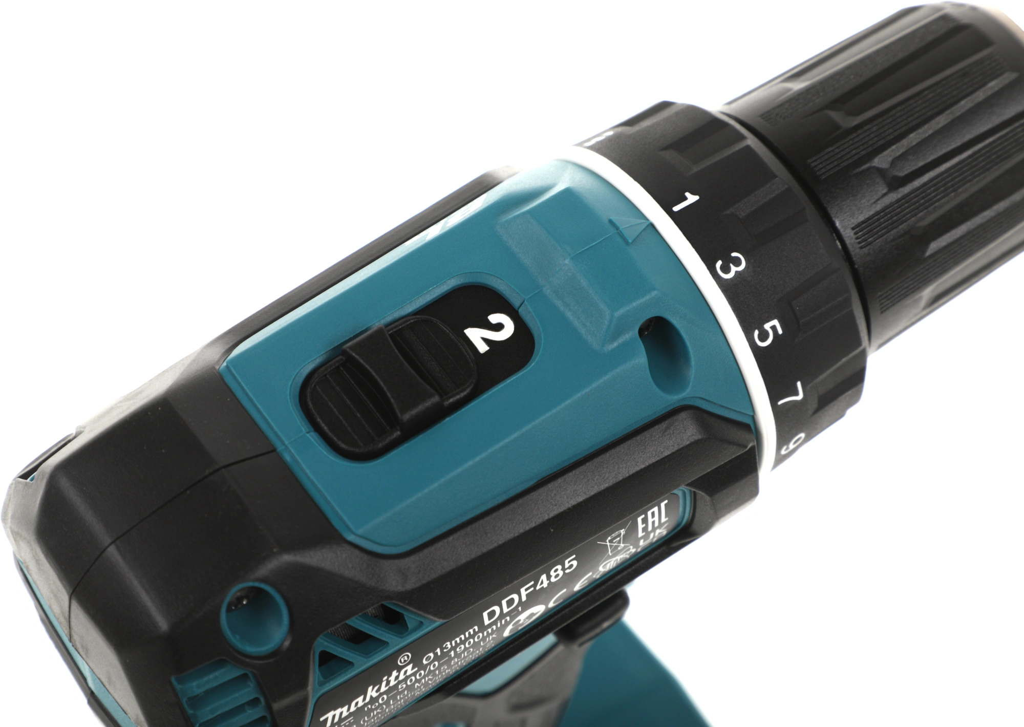 Дрель-шуруповерт Makita DDF485Z аккум. патрон:быстрозажимной — миниатюра 9