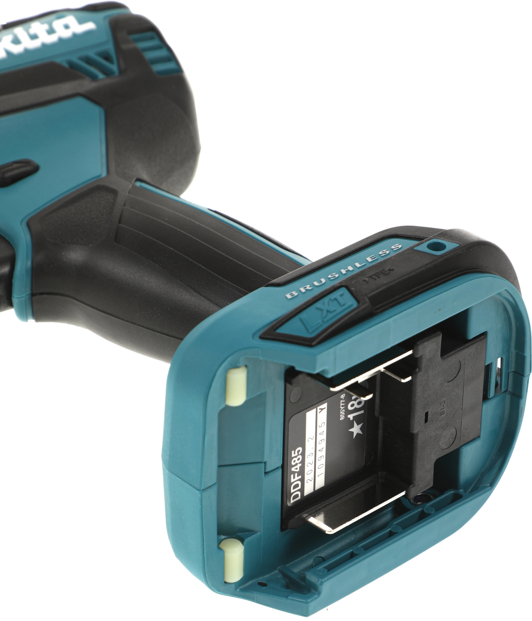 Дрель-шуруповерт Makita DDF485Z аккум. патрон:быстрозажимной — миниатюра 14