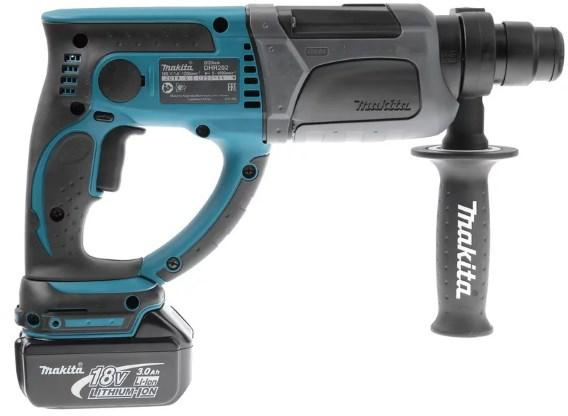 Перфоратор Makita DHR202RF патрон:SDS-plus уд.:1.9Дж аккум. (кейс в комплекте) — миниатюра 5