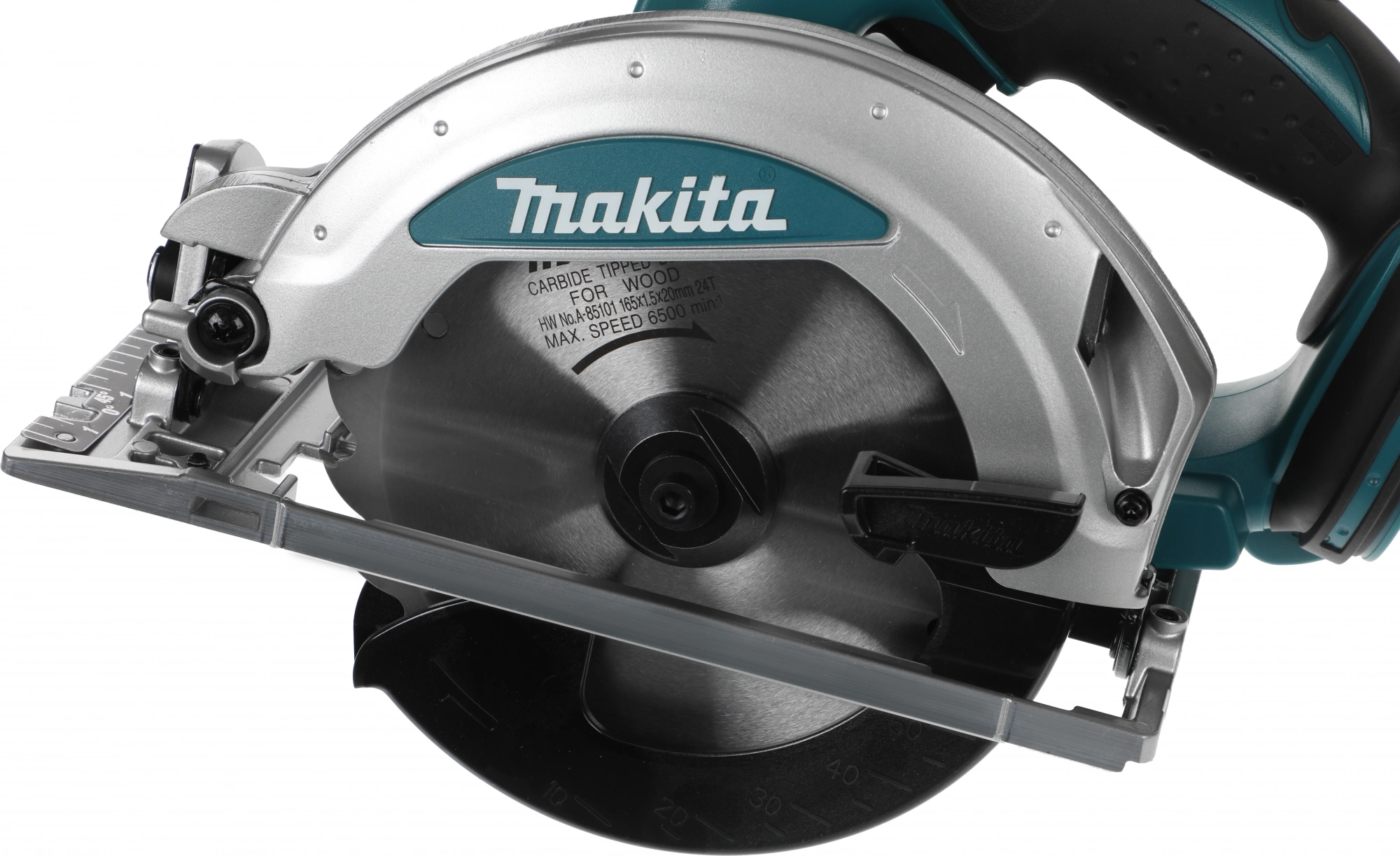 Циркулярная пила (дисковая) Makita DSS610RF (ручная) D диска.:165мм — миниатюра 13