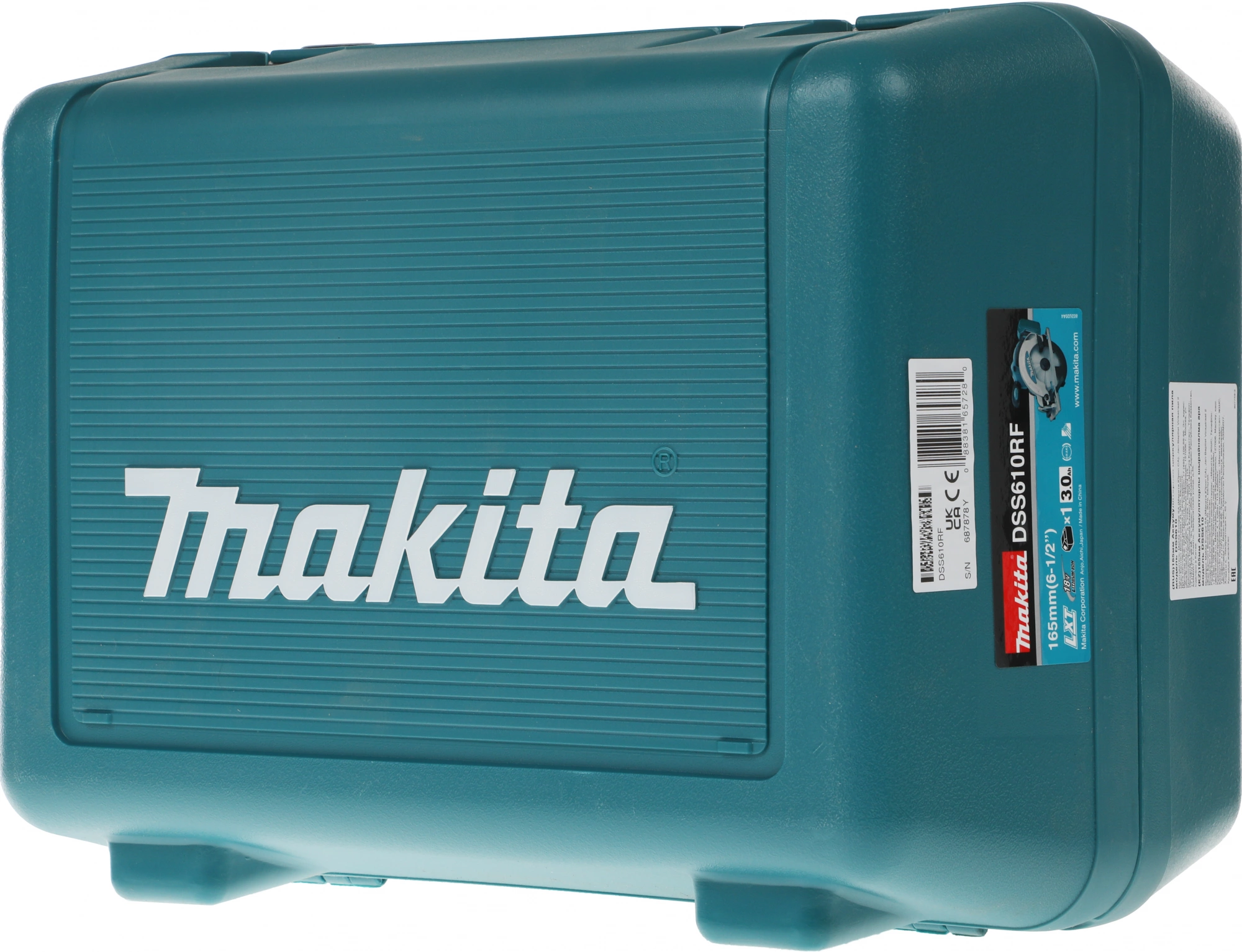 Циркулярная пила (дисковая) Makita DSS610RF (ручная) D диска.:165мм — миниатюра 14