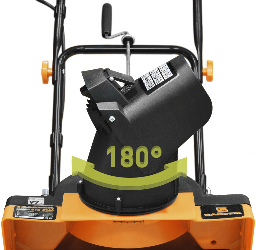 Снегоуборщик электр. Carver STE 2146 2.1кВт — миниатюра 4