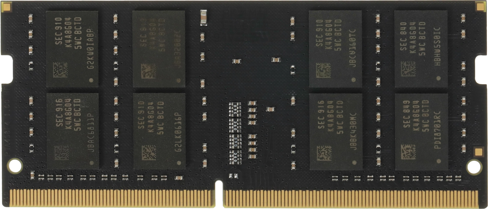 Память DDR4 16Gb 2666MHz Patriot PSD416G26662S Signature RTL PC4-21300 CL19 SO-DIMM 260-pin 1.2В dual rank Ret — фото 1