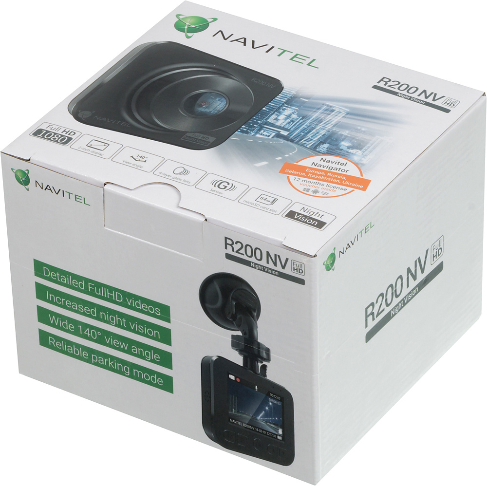 Видеорегистратор Navitel R200 NV черный 1080x1920 1080p 140гр. JL5401 — миниатюра 9