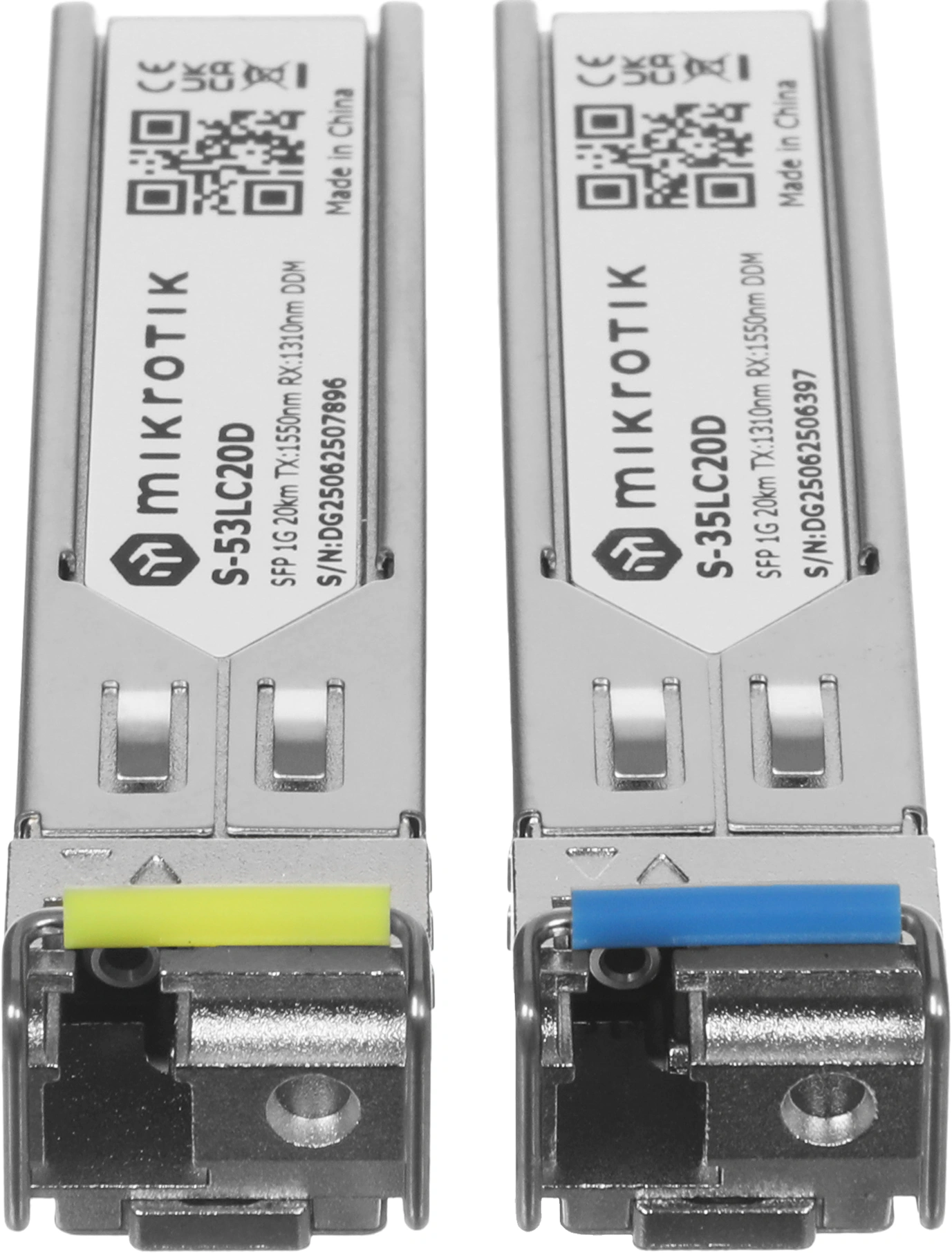 Трансивер MikroTik S-3553LC20D SM 1.25Гбит/с — миниатюра 4