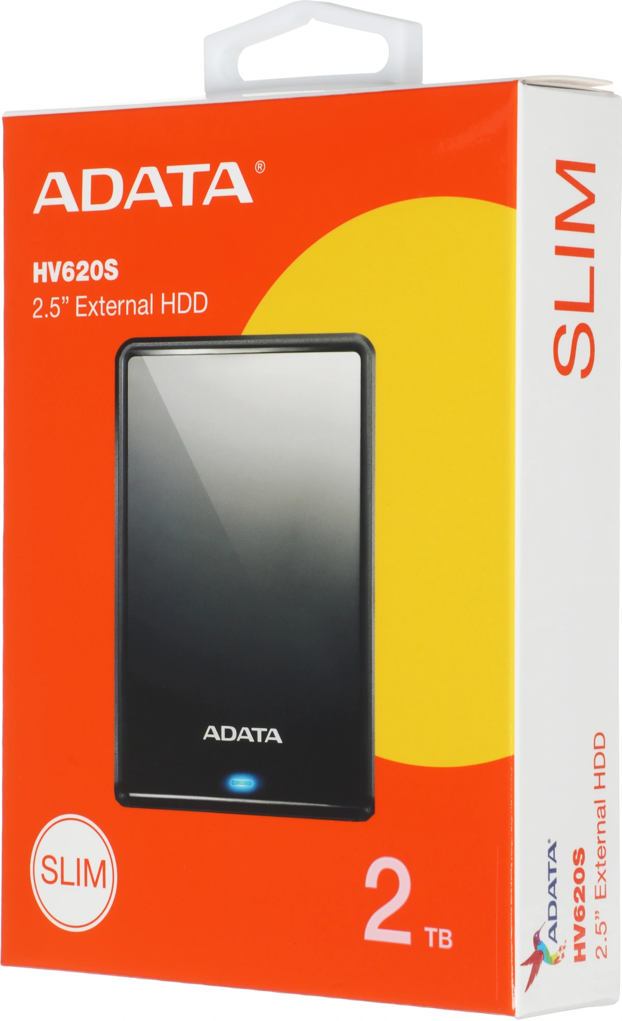 Жесткий диск A-Data USB3.1 2TB AHV620S-2TU31-CBK HV620S 2.5" черный — миниатюра 10