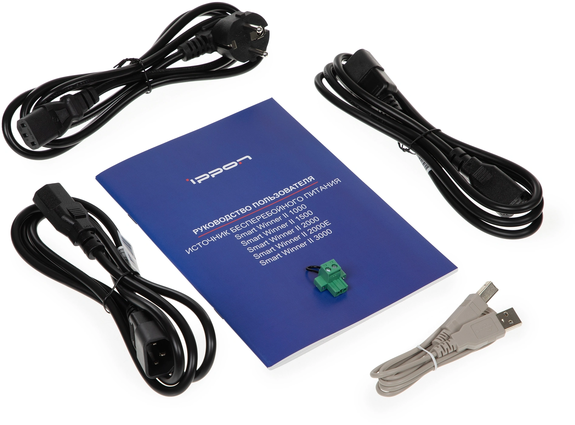 Источник бесперебойного питания Ippon Smart Winner II 3000 2700Вт 3000ВА черный — миниатюра 8