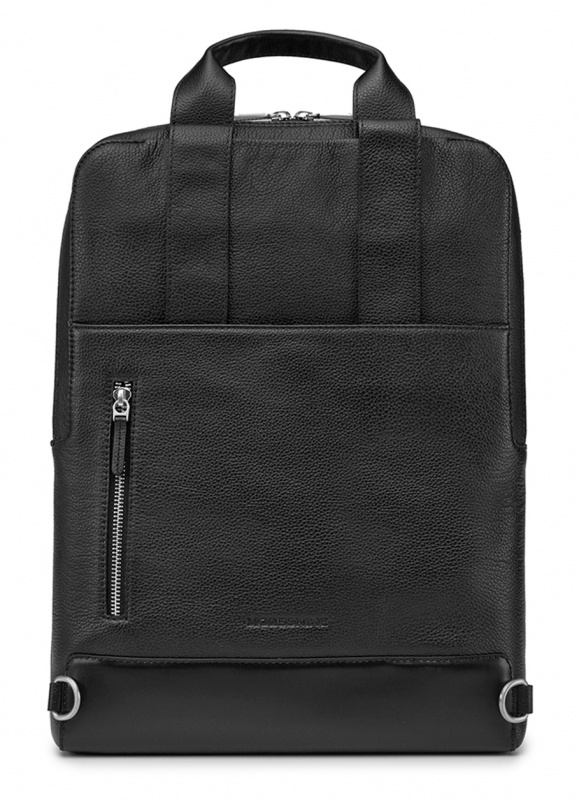 Сумка мужская Moleskine Classic Leather ET84UDBVBK с отделением для ноутбука 15" черная натур.кожа — миниатюра 2