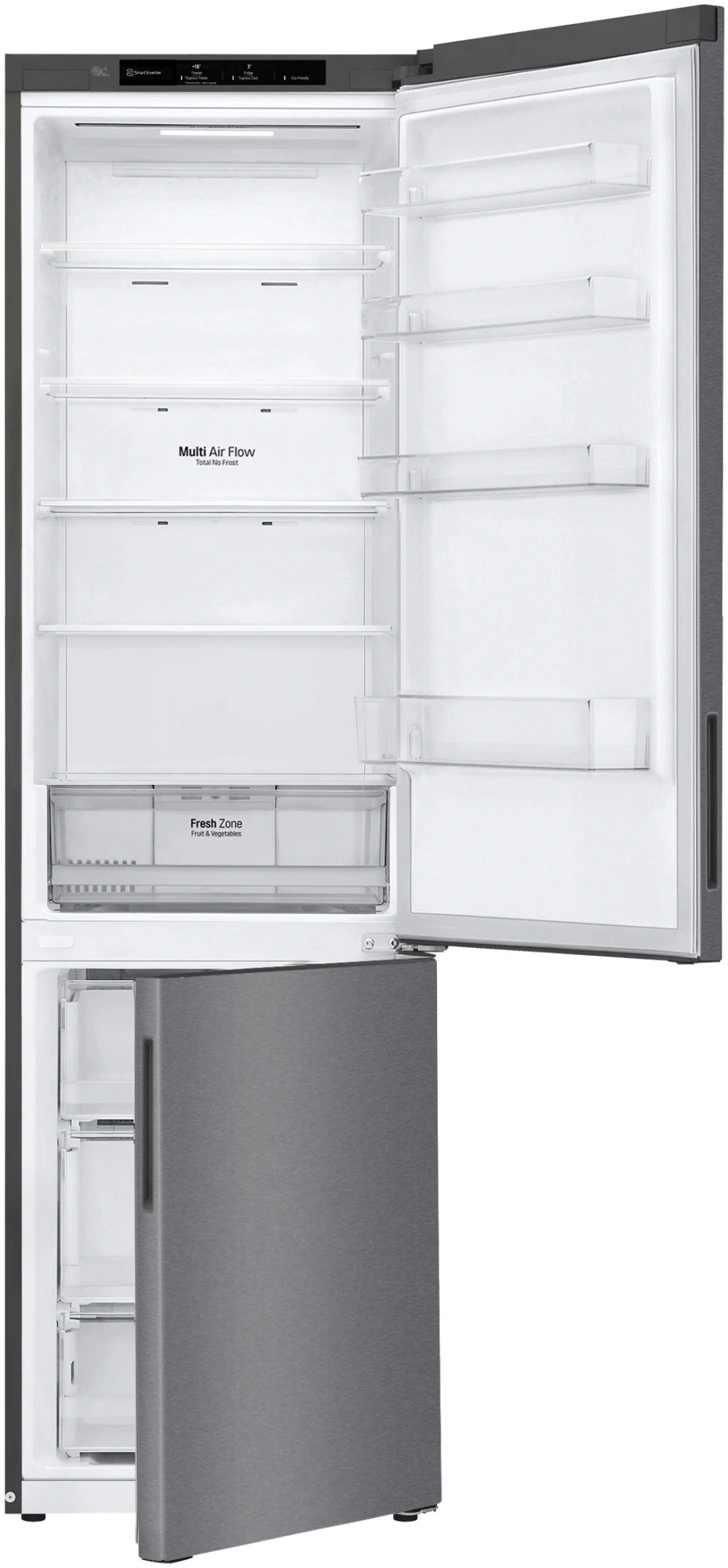 Холодильник LG GA-B509CLCL 2-хкамерн. графит мат. инвертер — миниатюра 8