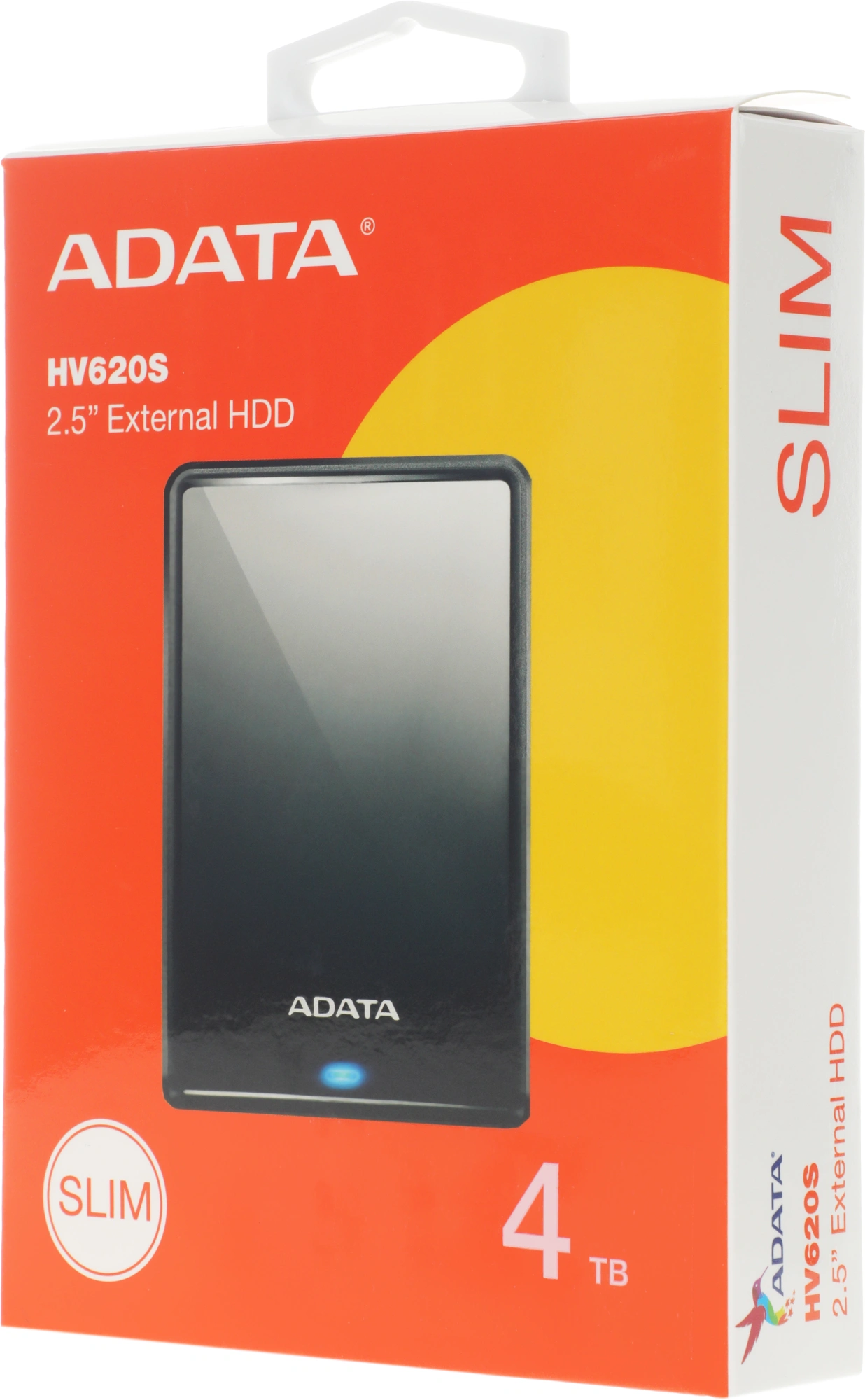 Жесткий диск A-Data USB3.1 4TB AHV620S-4TU31-CBK HV620S 2.5" черный — фото 1
