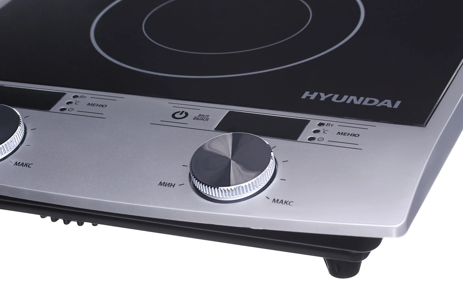 Плита Индукционная Hyundai HYC-0103 серебристый/черный стеклокерамика (настольная) — миниатюра 21