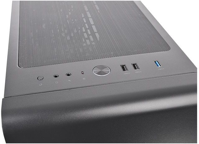 Корпус Thermaltake S300 TG черный без БП ATX 6x120mm 6x140mm 3x200mm 2xUSB2.0 1xUSB3.0 audio bott PSU — миниатюра 5