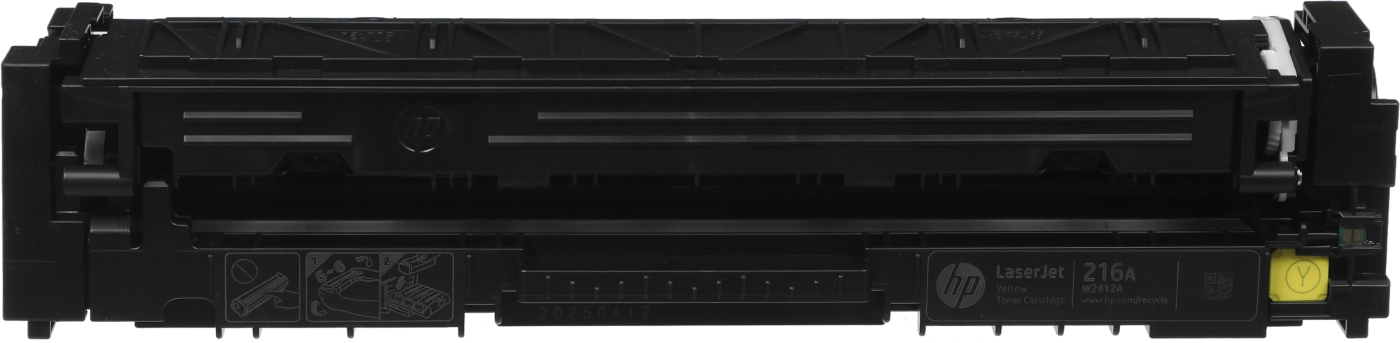 Картридж лазерный HP 216A W2412A желтый бар.в компл. (850стр.) для HP MFP M182/ M183 — миниатюра 9