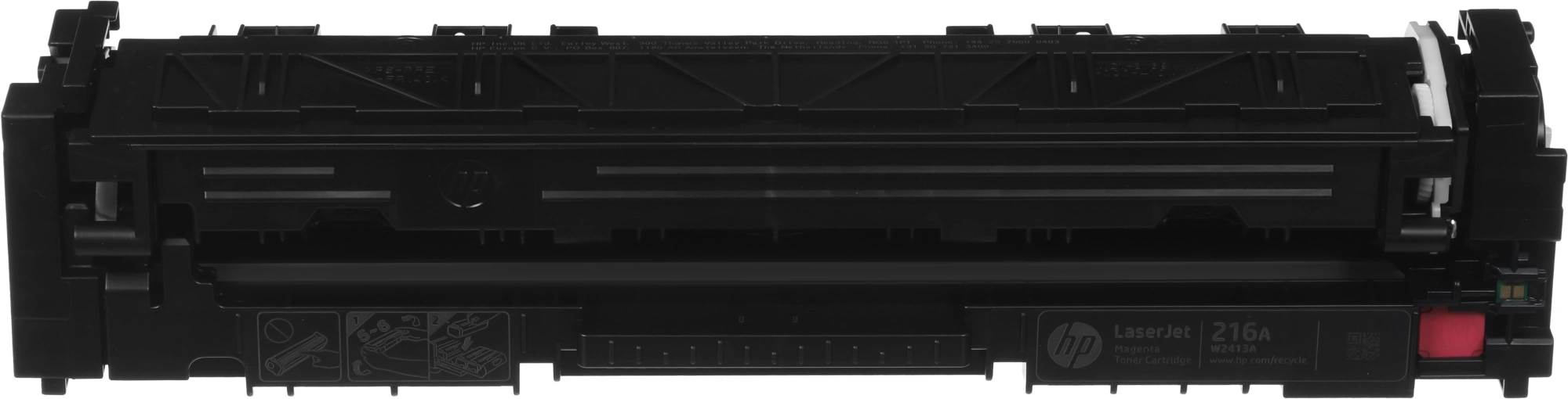 Картридж лазерный HP 216A W2413A пурпурный бар.в компл. (850стр.) для HP MFP M182/ M183 — миниатюра 7